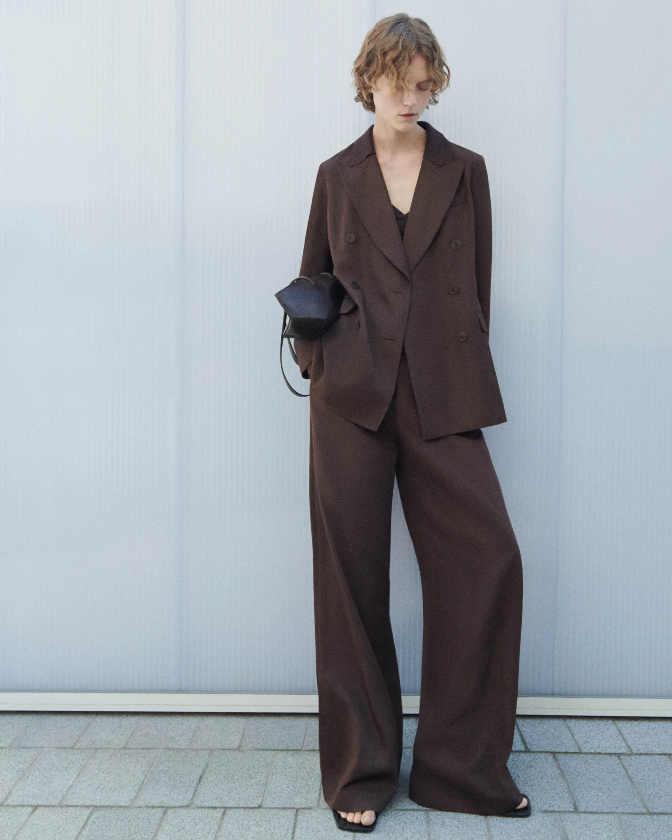 Alanel Soft Cotton Silk Trousers sold by Joseph product image thumbnail 4