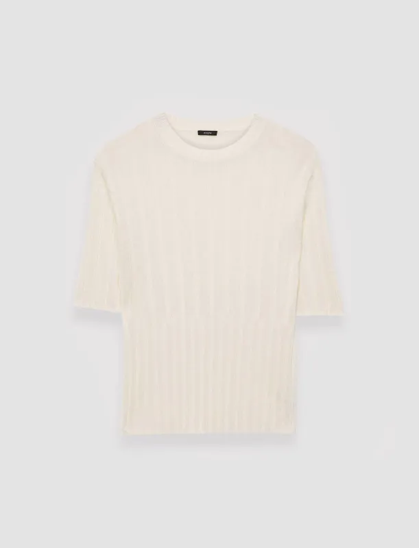 Crisp Rayon Knitted T-Shirt made by Joseph