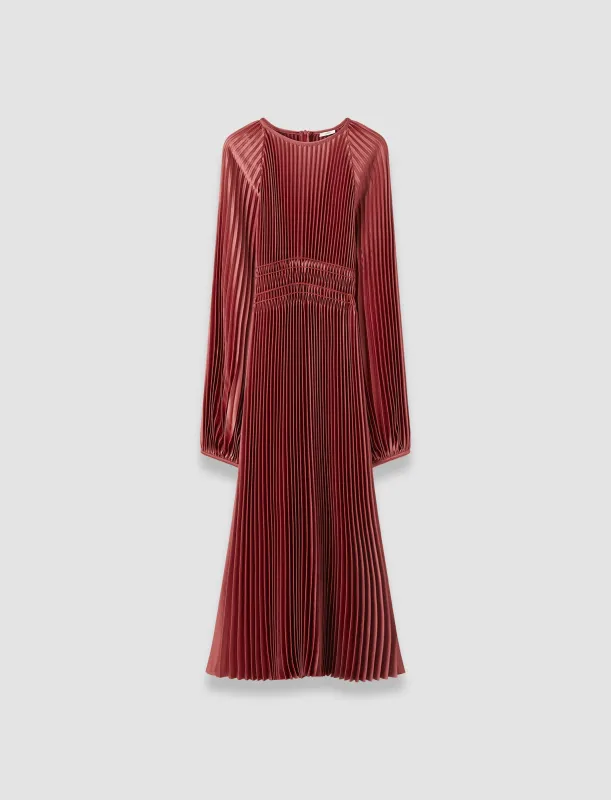 Ortiz Pleated Woven Dress sold by Joseph