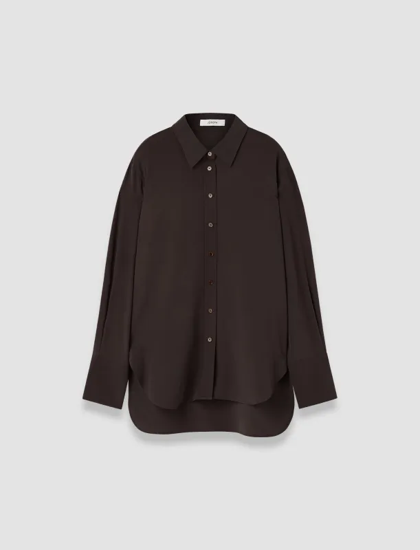 Joe Crepe de Chine Silk Blouse sold by Joseph