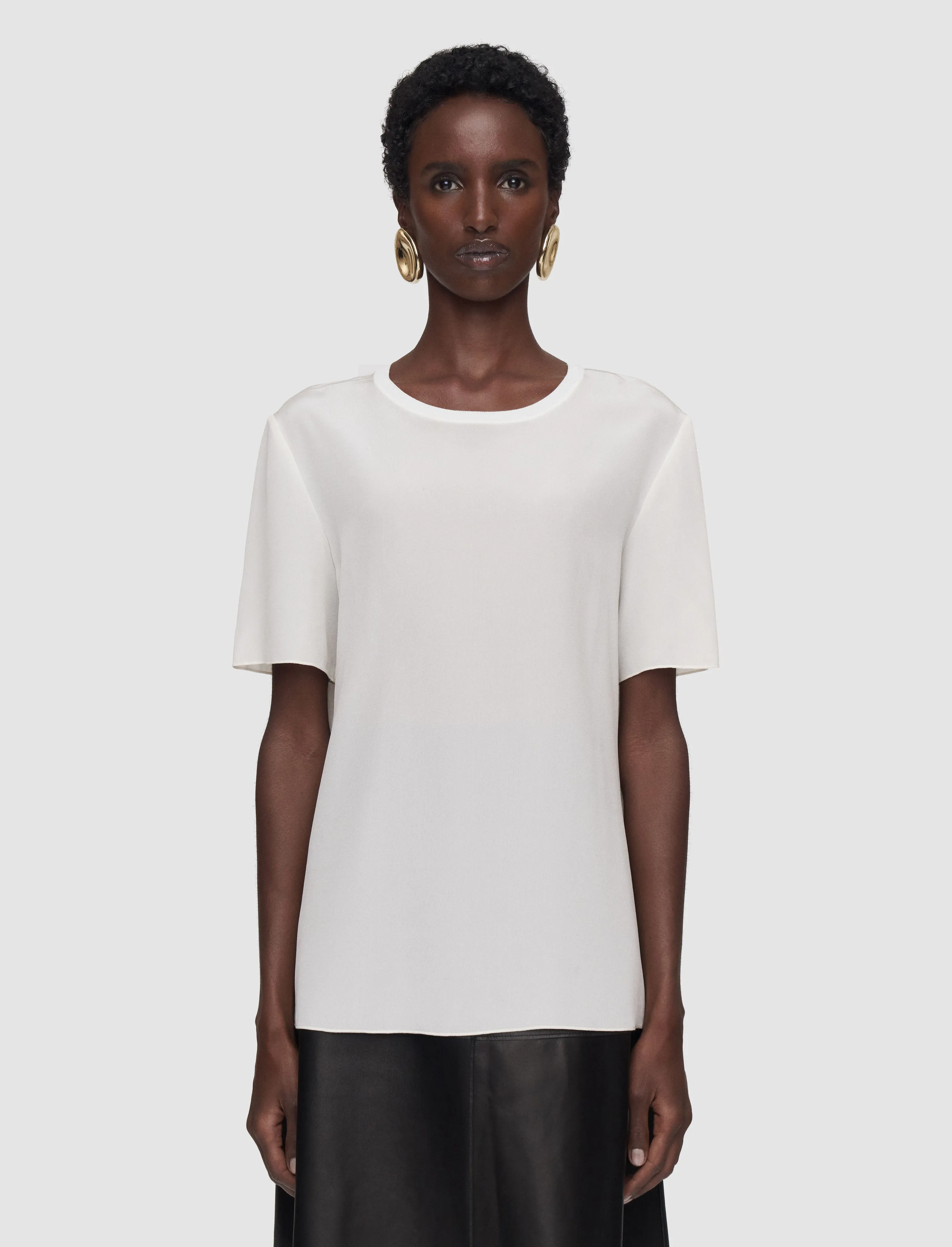 Rubin Crepe de Soie Silk Blouse sold by Joseph product image thumbnail 3