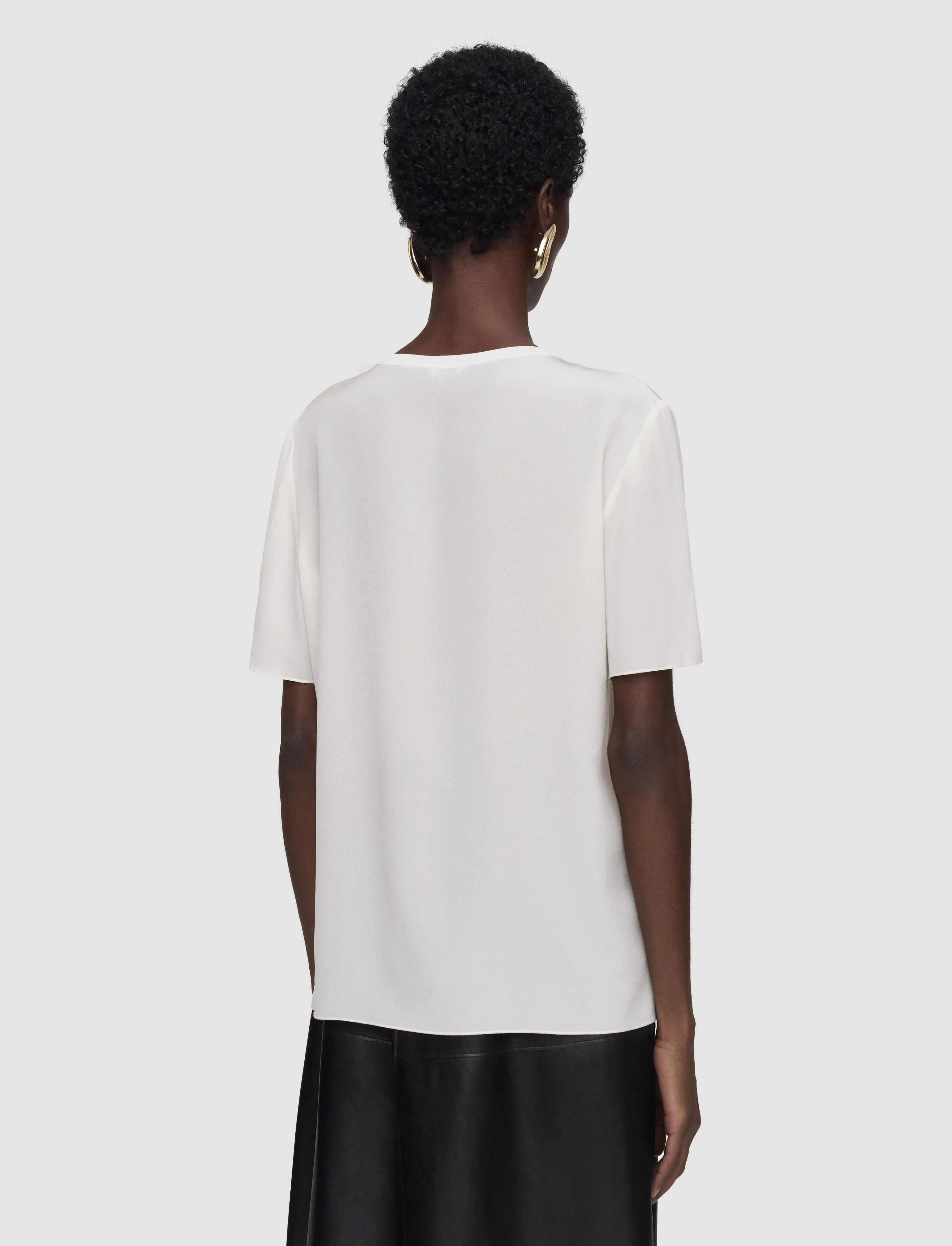 Rubin Crepe de Soie Silk Blouse sold by Joseph product image thumbnail 4