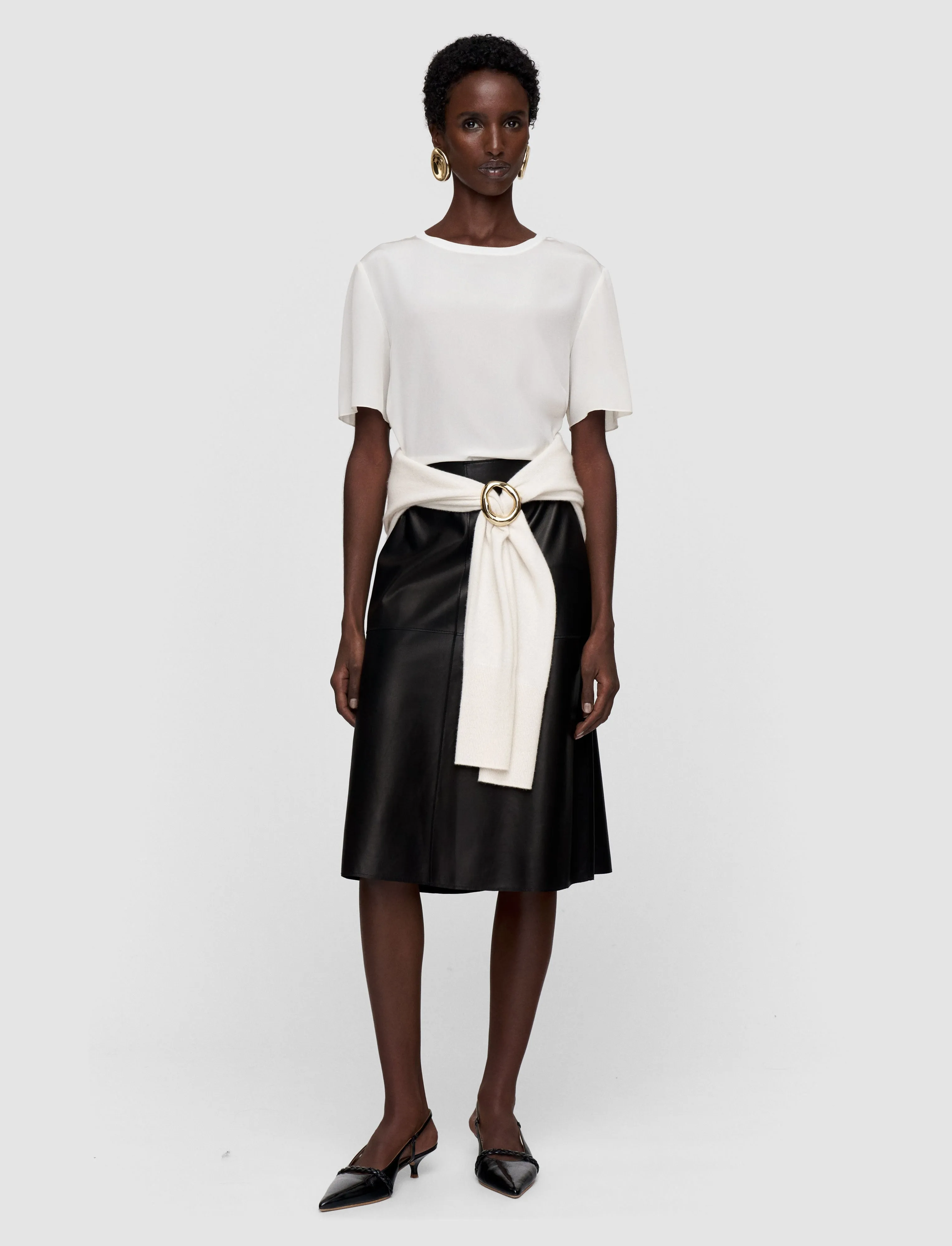 Rubin Crepe de Soie Silk Blouse sold by Joseph product image thumbnail 2