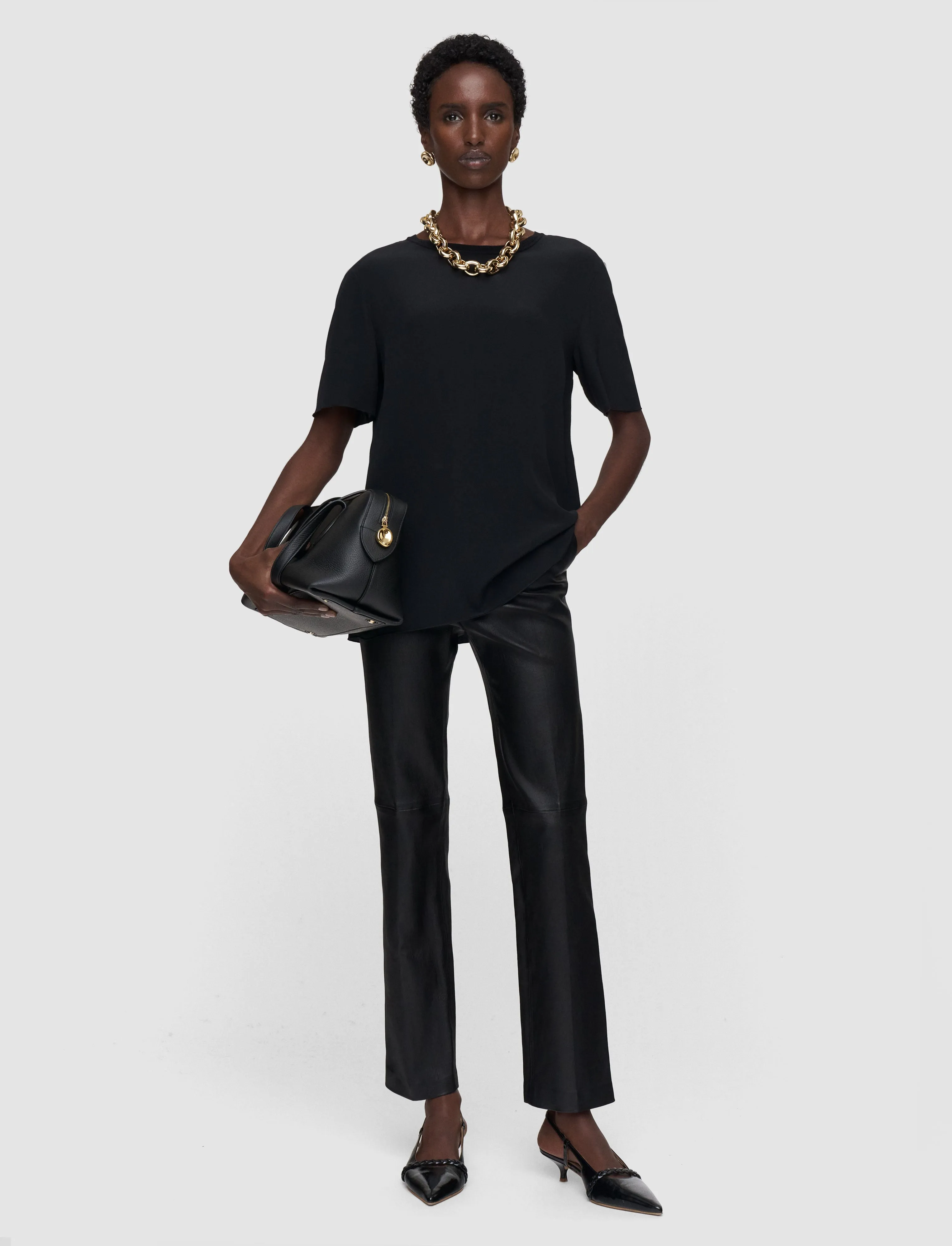 Rubin Crepe de Soie Silk Blouse sold by Joseph product image thumbnail 2