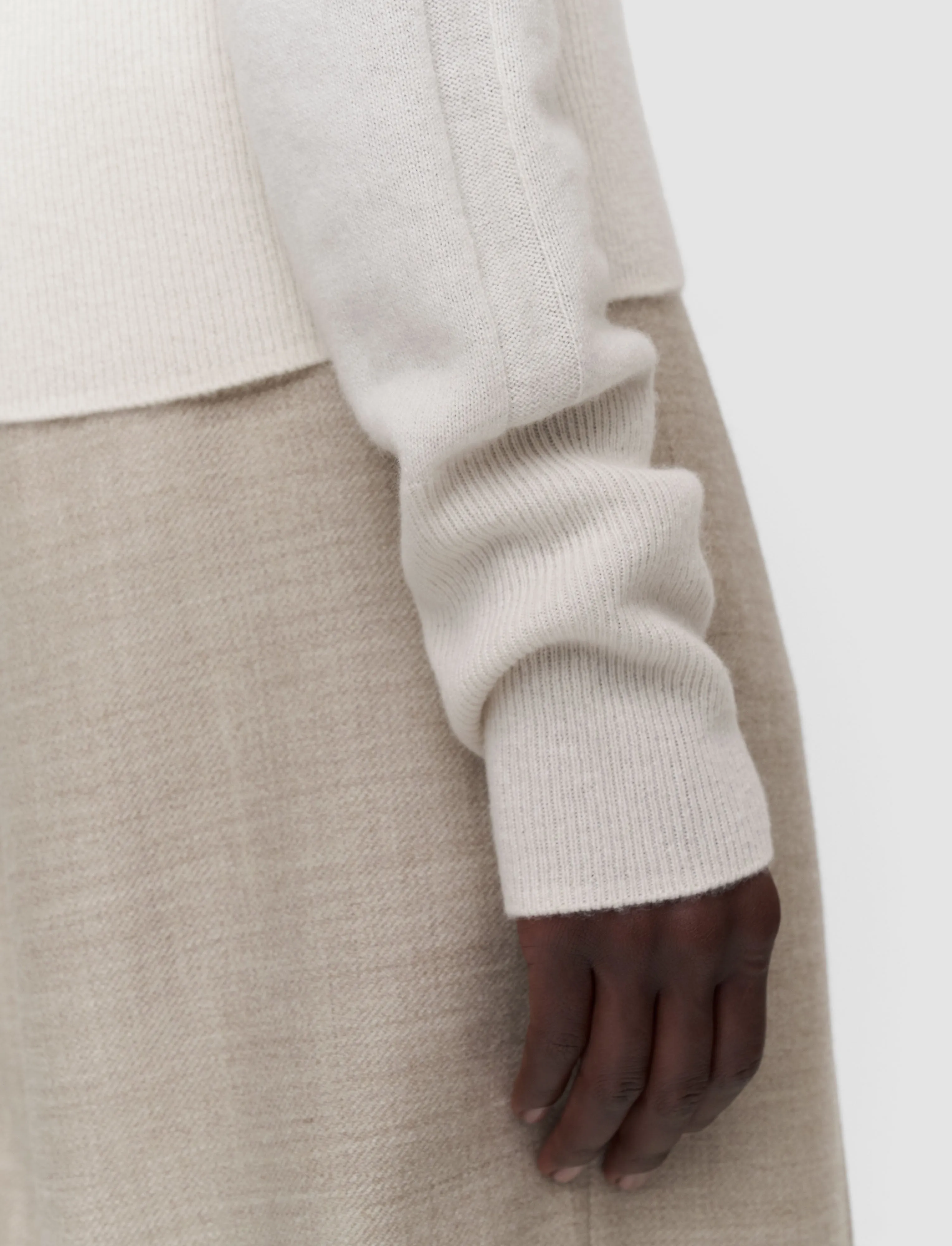 Lucille Light Pure Cashmere V Neck Jumper sold by Joseph product image thumbnail 4