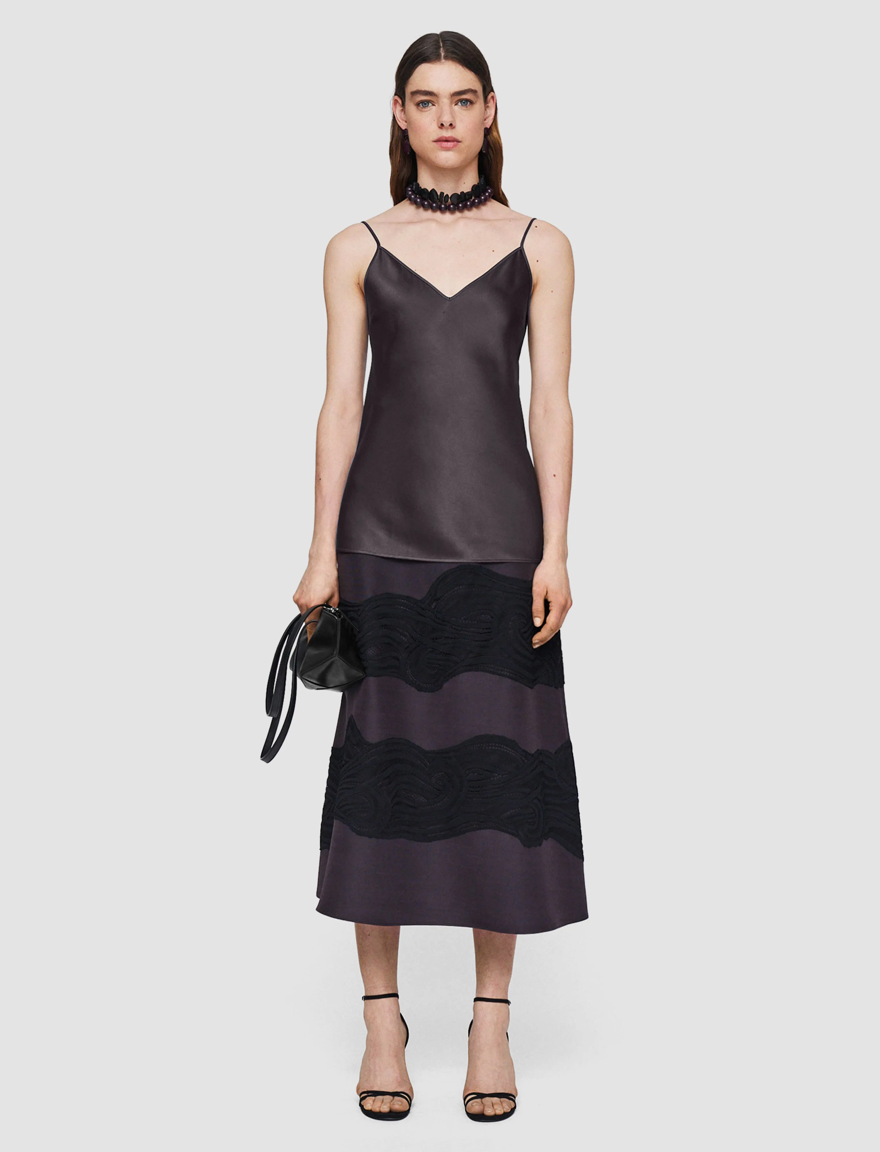 Clea Silk Satin Camisole sold by Joseph product image thumbnail 2