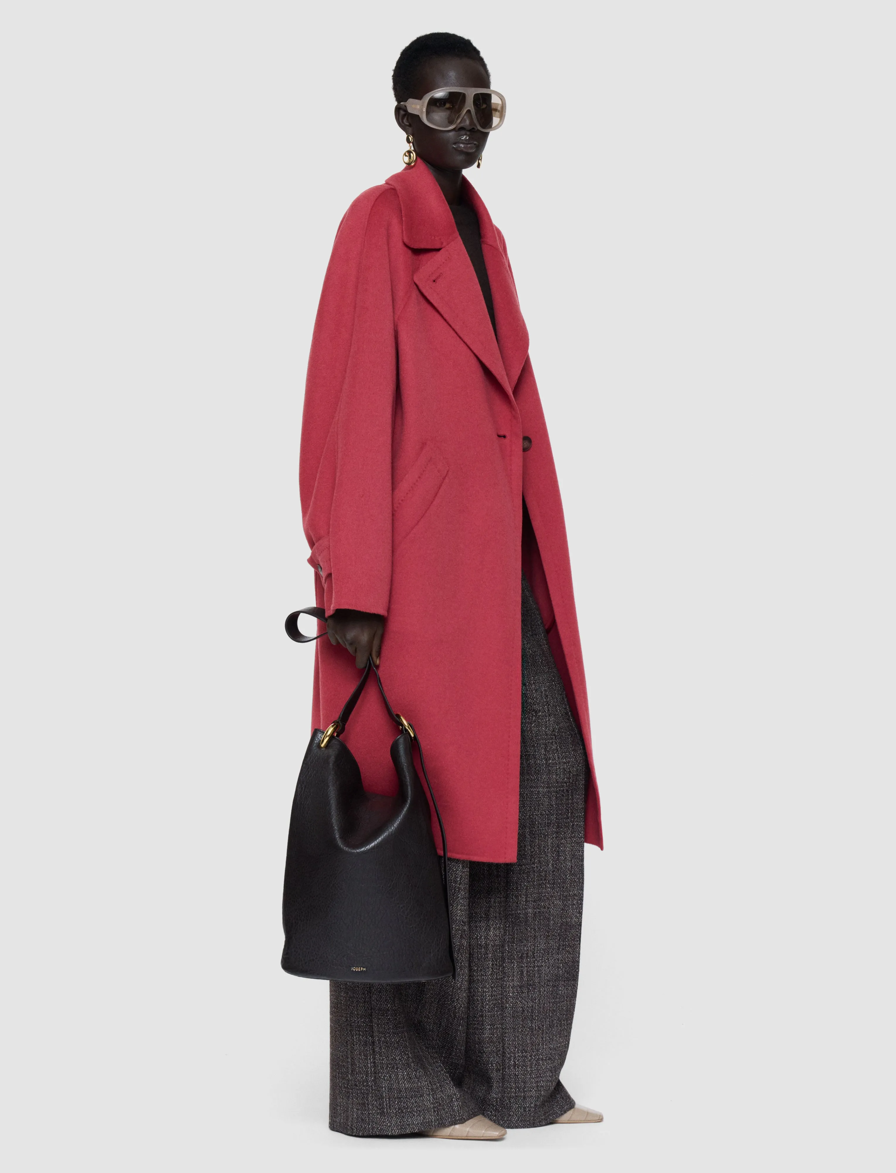 Bucket Pebble Leather Bag sold by Joseph product image thumbnail 2