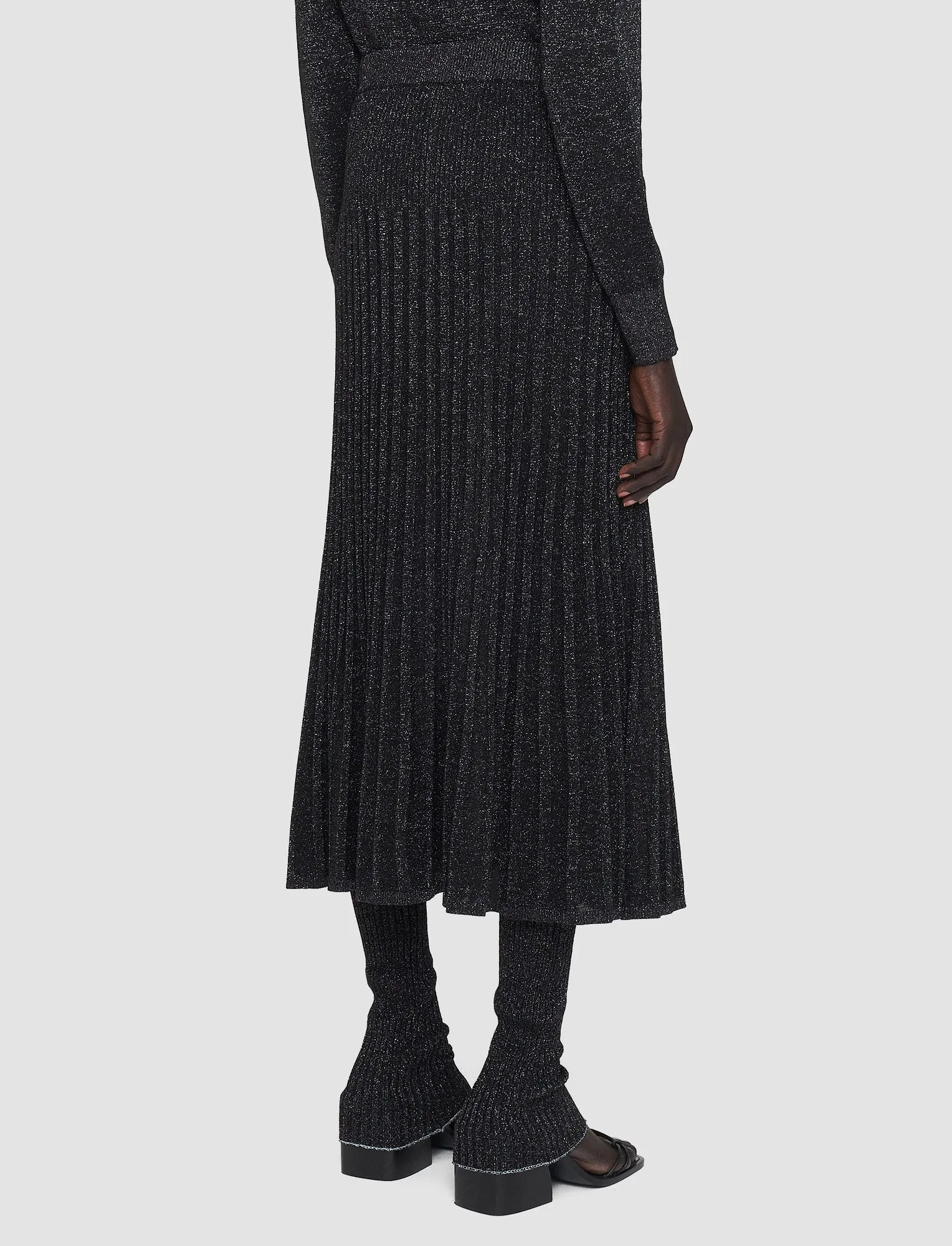 Lurex Knit Skirt sold by Joseph product image thumbnail 3