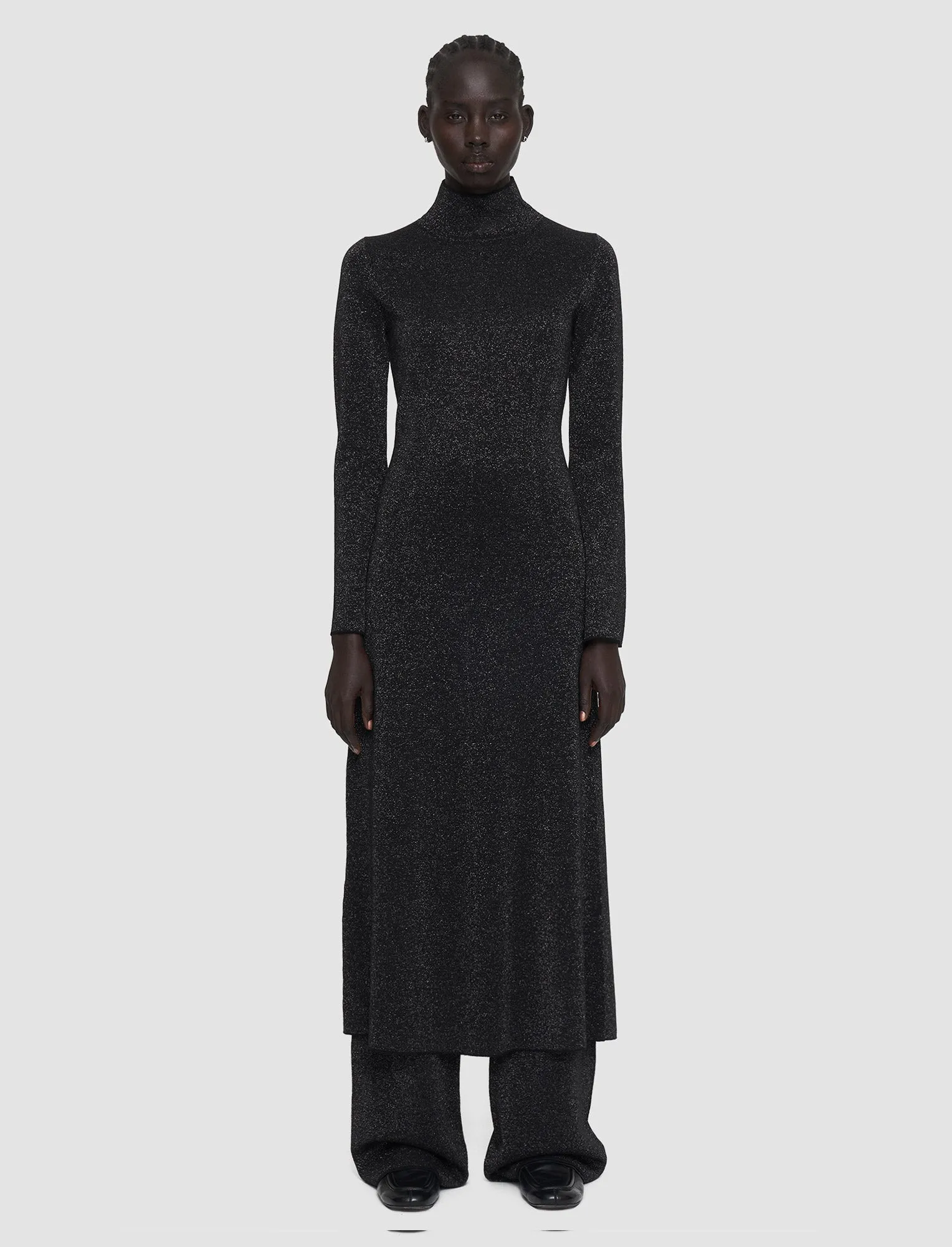 Double Face Lurex Merino Dress sold by Joseph product image thumbnail 3