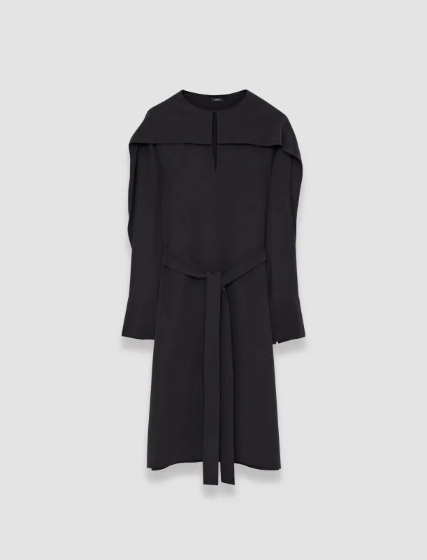 Silk Crepe de Chine Danville Dress sold by Joseph