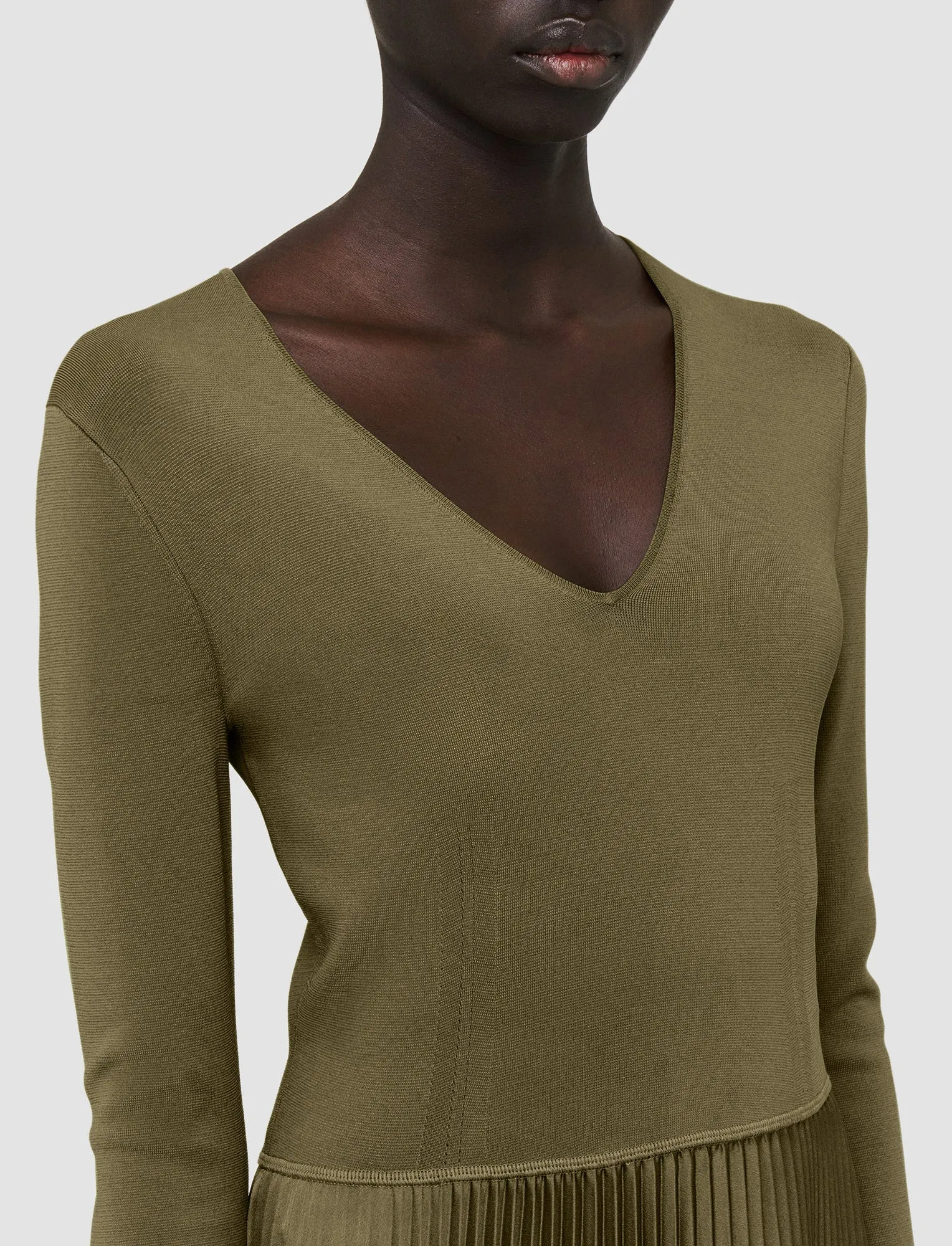 Knit Weave Plissé Dubois Dress sold by Joseph product image thumbnail 5