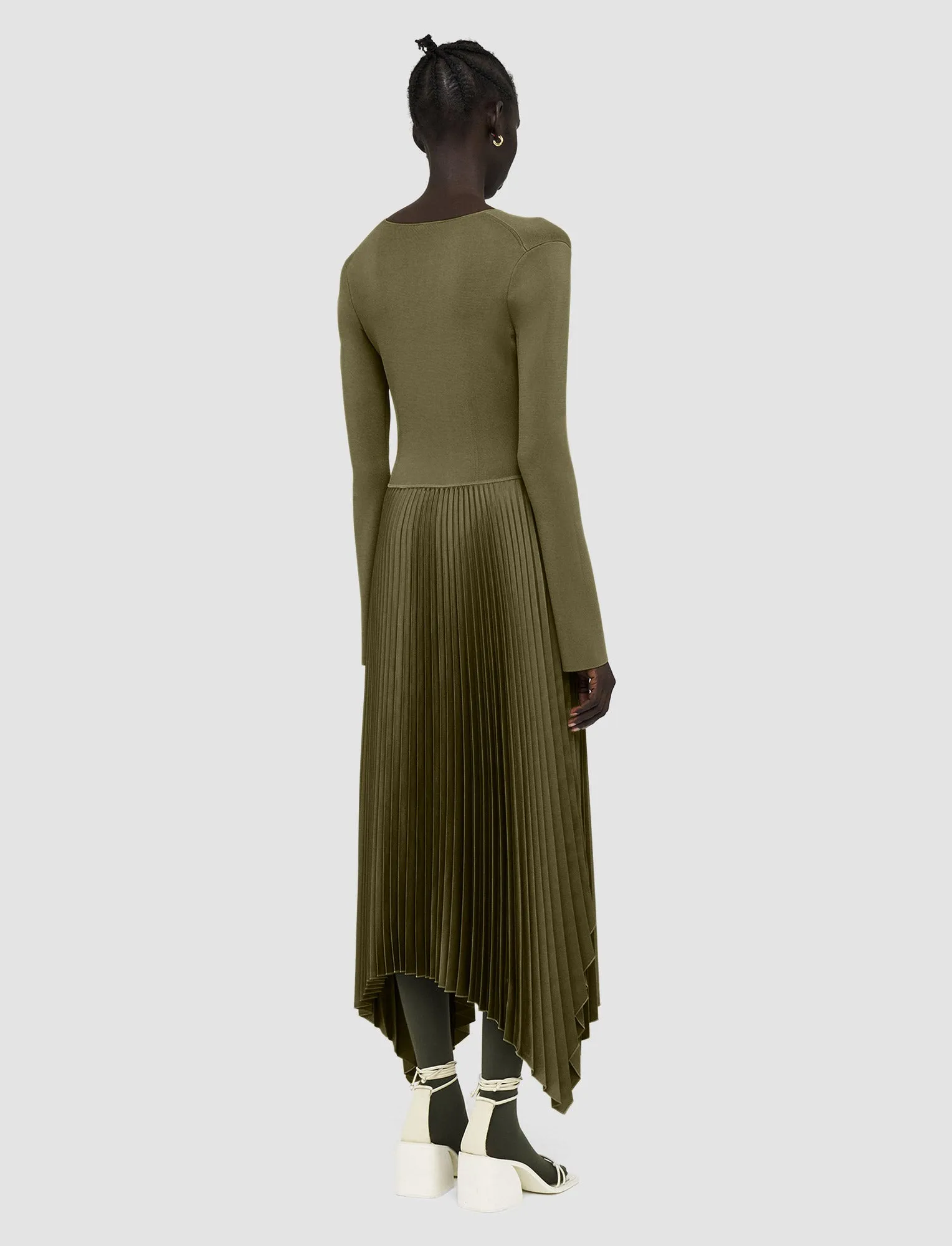 Knit Weave Plissé Dubois Dress sold by Joseph product image thumbnail 3