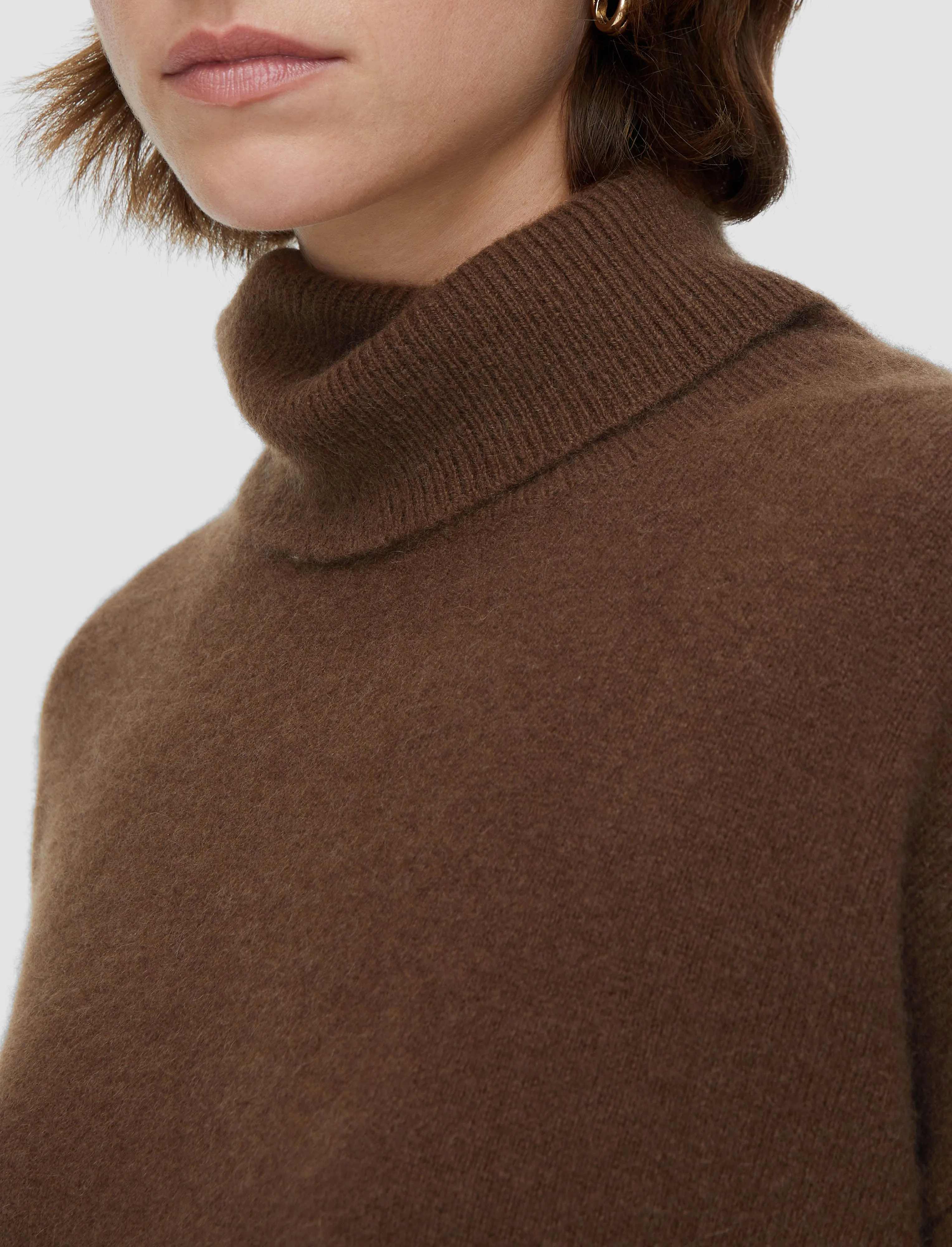 Brushed Cashmere High Neck Jumper sold by Joseph product image thumbnail 5