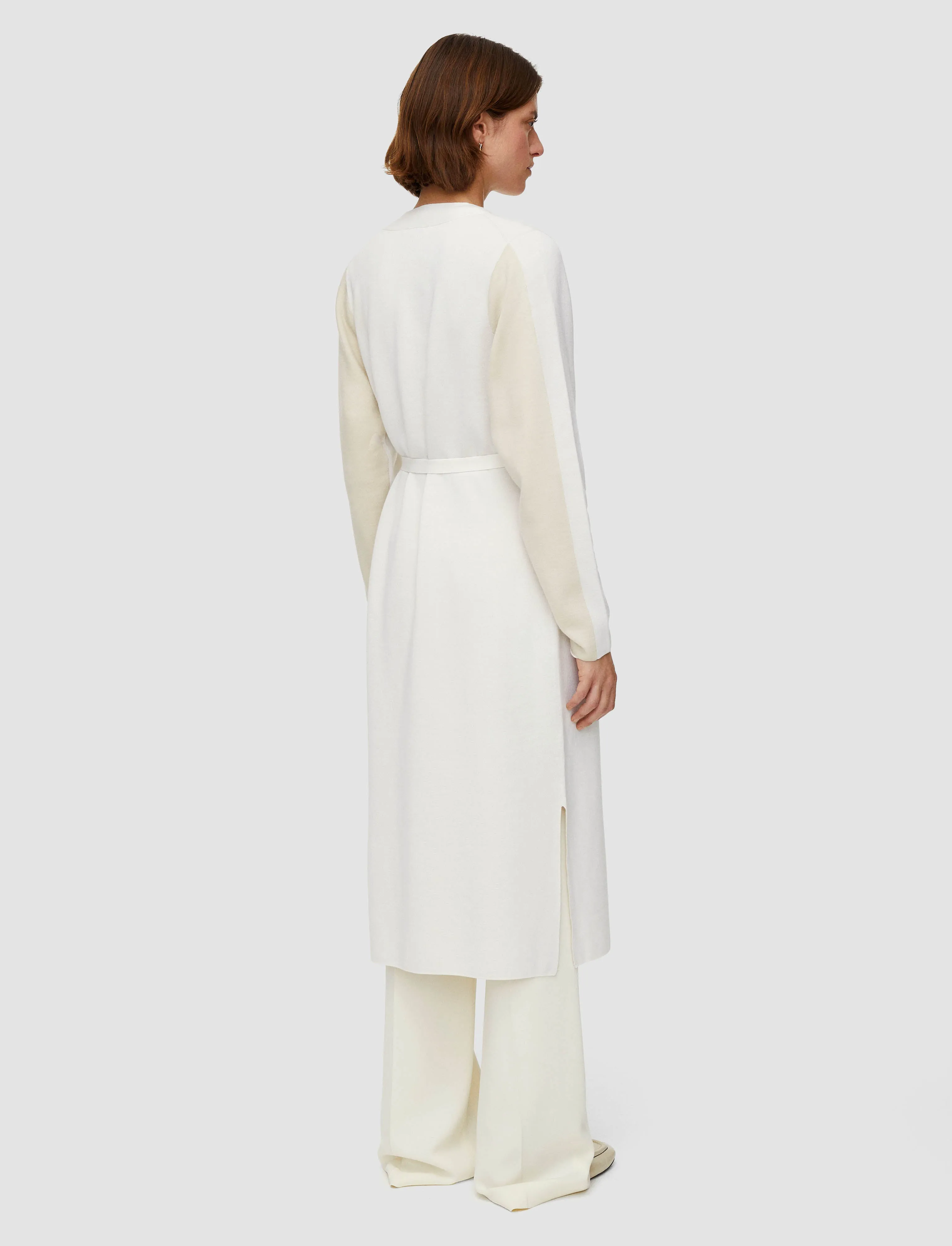 Wool Silk Long Cardigan sold by Joseph product image thumbnail 3