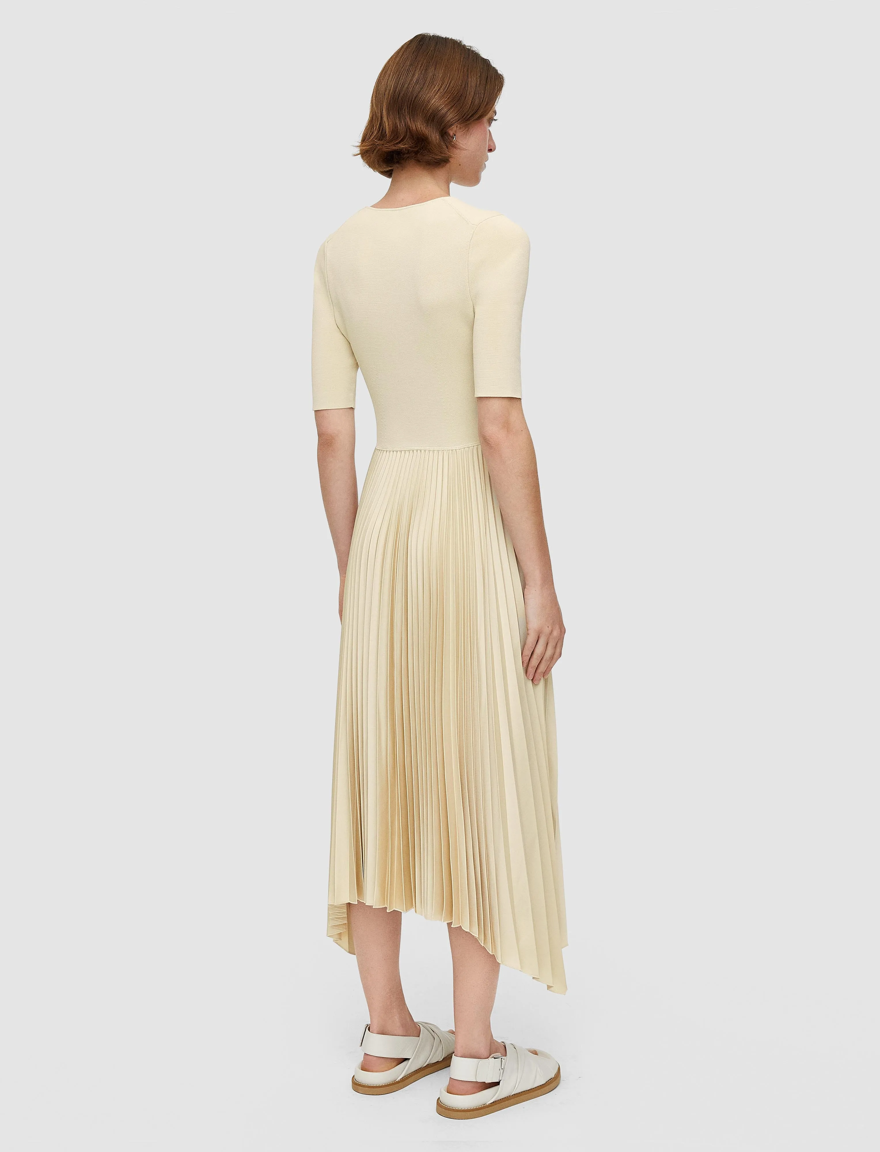 Knit Weave Plissé Darno Dress sold by Joseph product image thumbnail 3