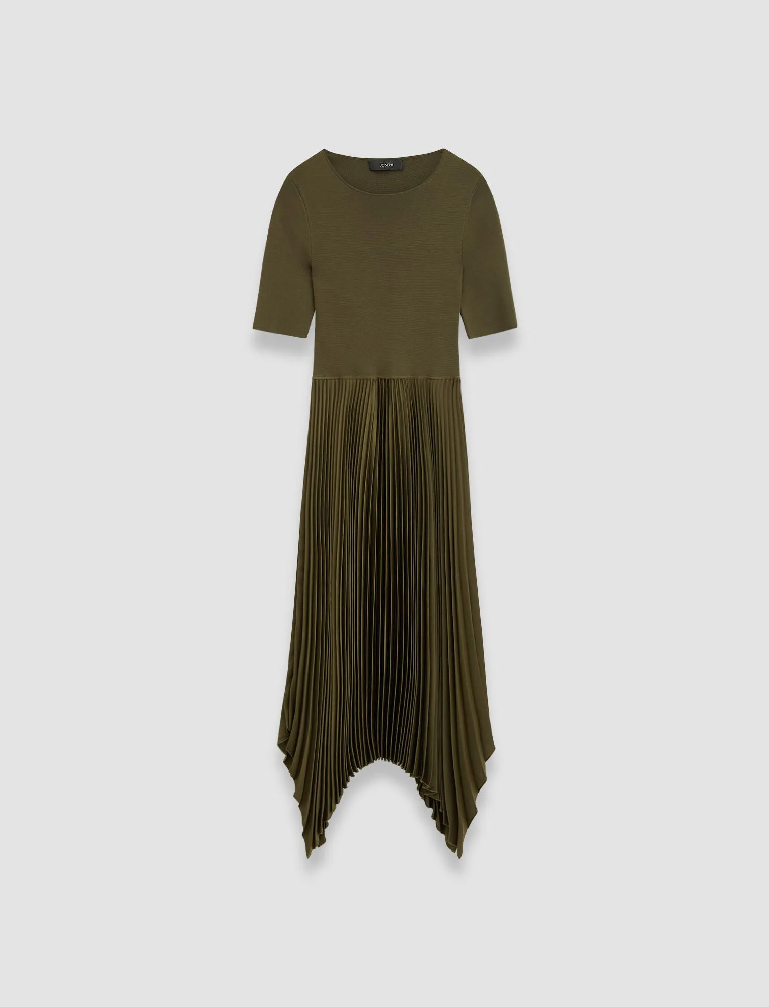 Knit Weave Plissé Darno Dress sold by Joseph