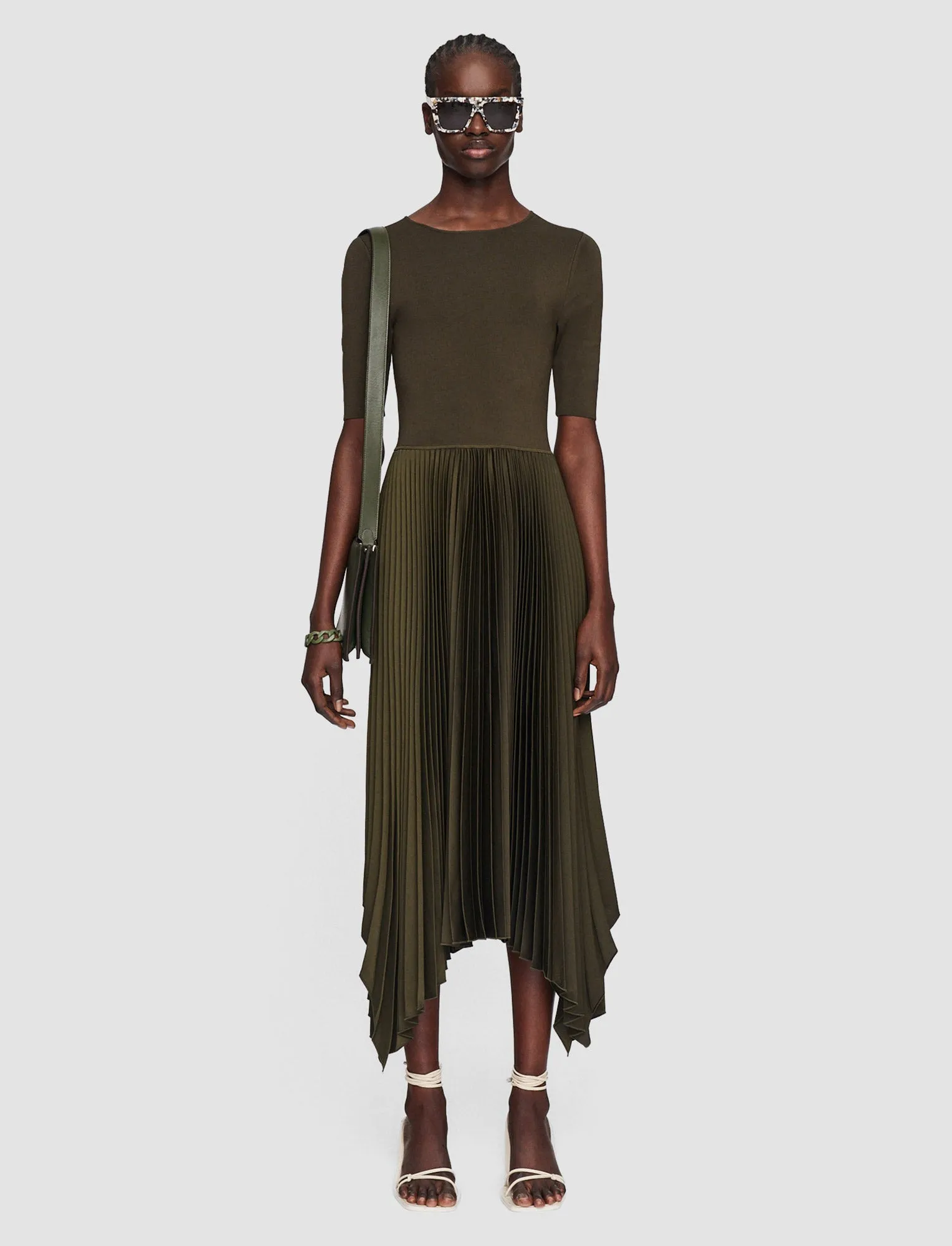 Knit Weave Plissé Darno Dress sold by Joseph product image thumbnail 2