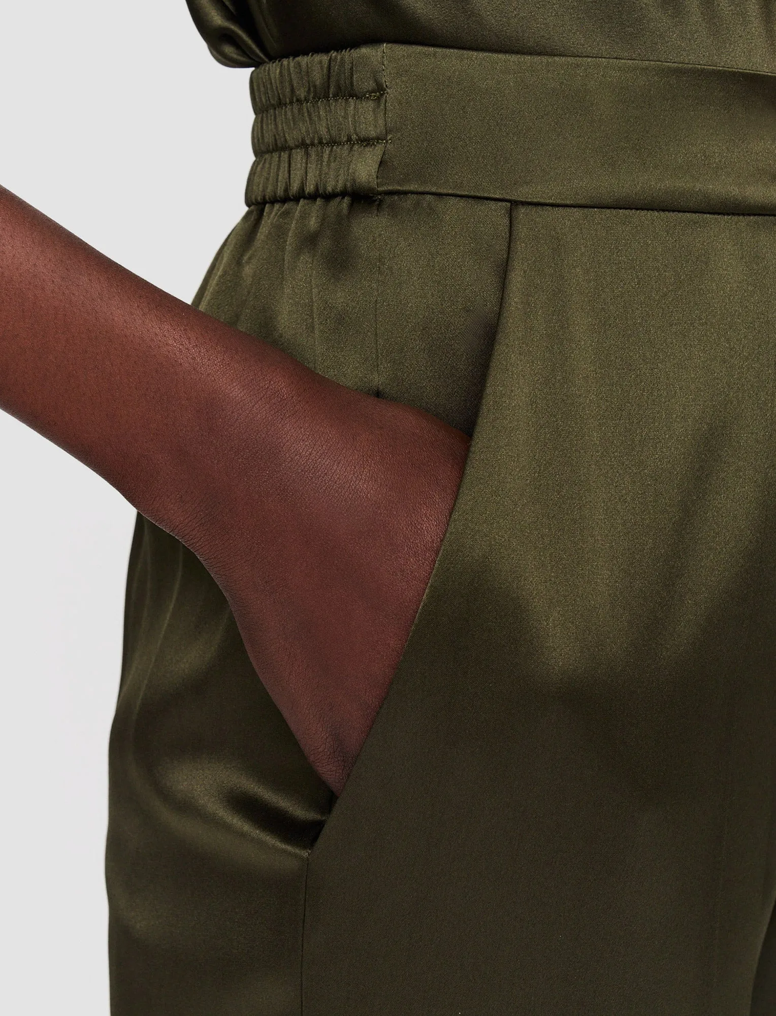 Tova Silk Satin Trousers sold by Joseph product image thumbnail 5