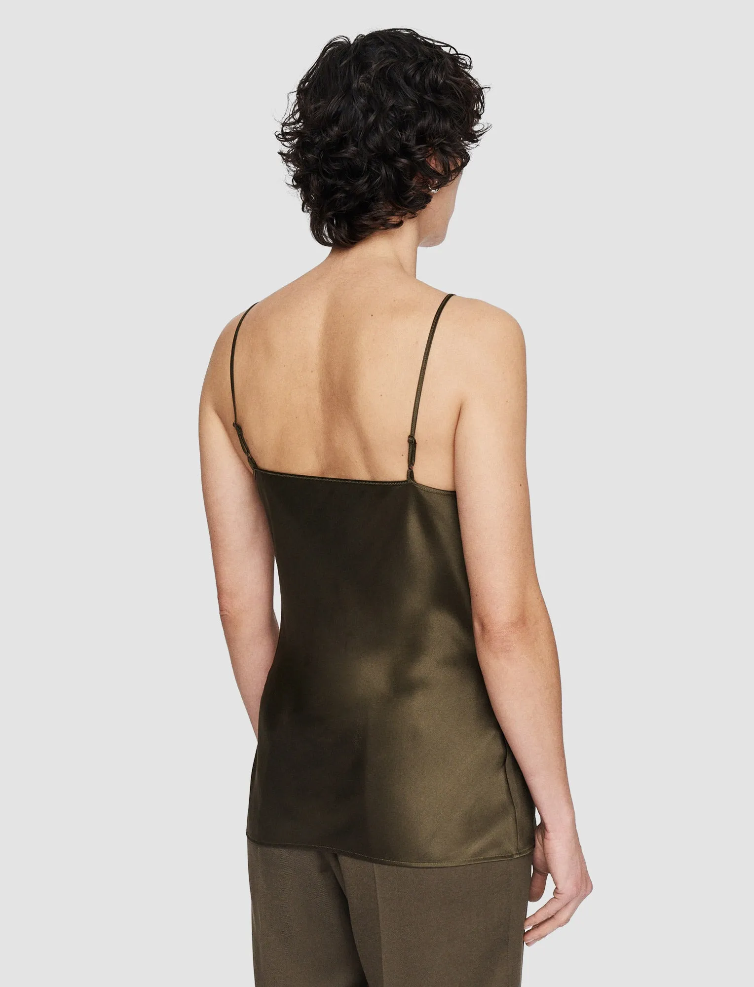 Clea Silk Satin Camisole sold by Joseph product image thumbnail 3