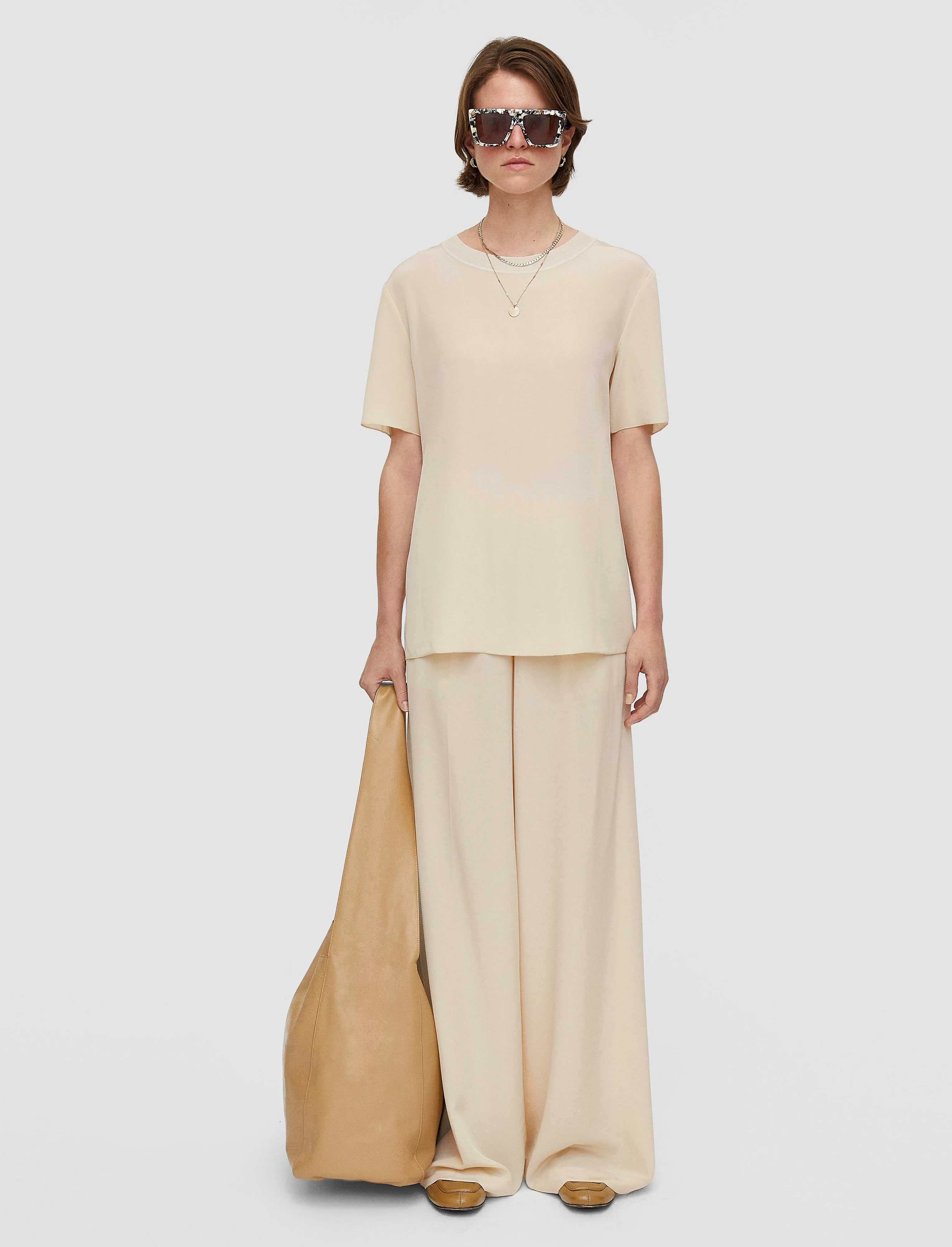 Rubin Crepe de Soie Silk Blouse sold by Joseph product image thumbnail 2