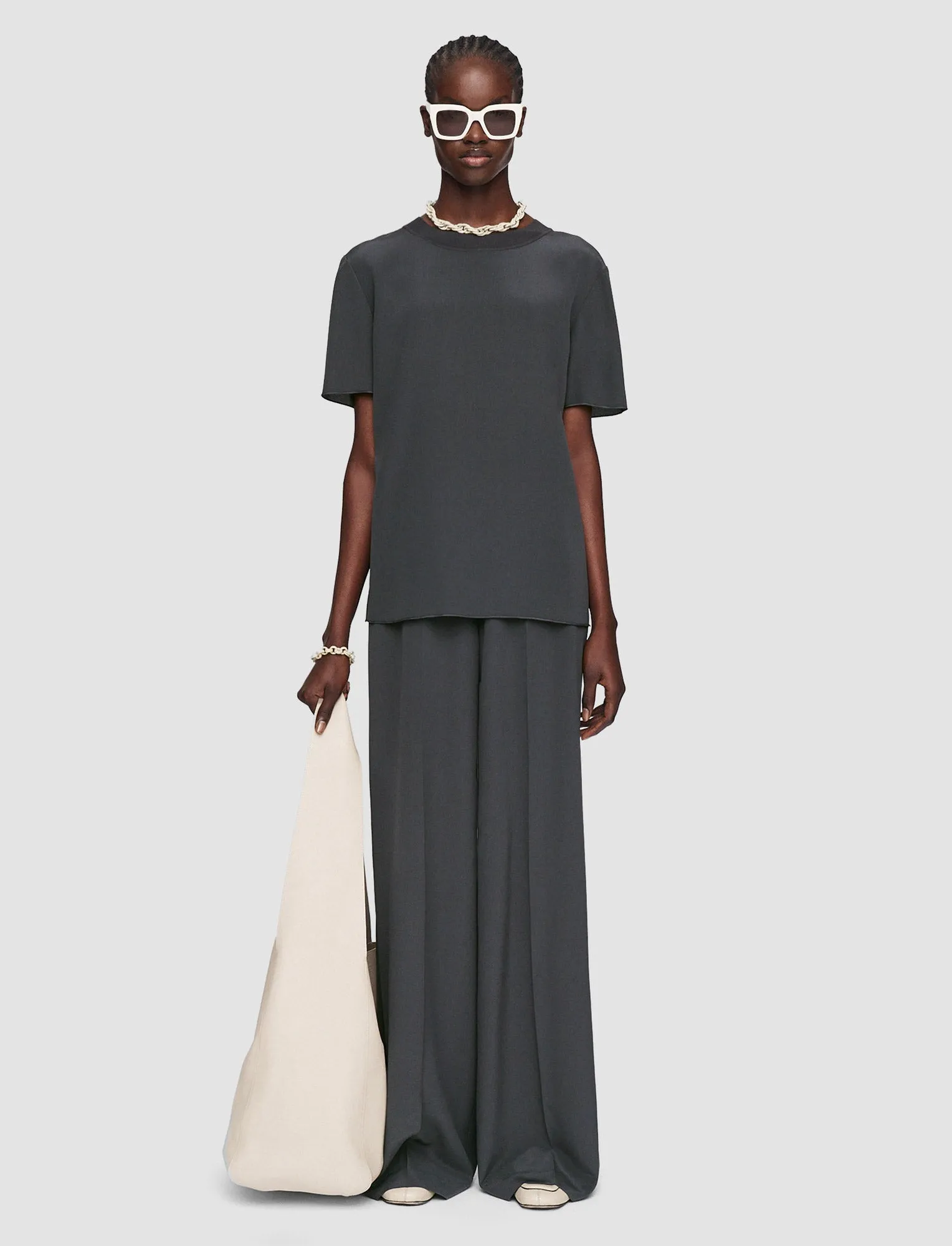 Rubin Crepe de Soie Silk Blouse sold by Joseph product image thumbnail 2