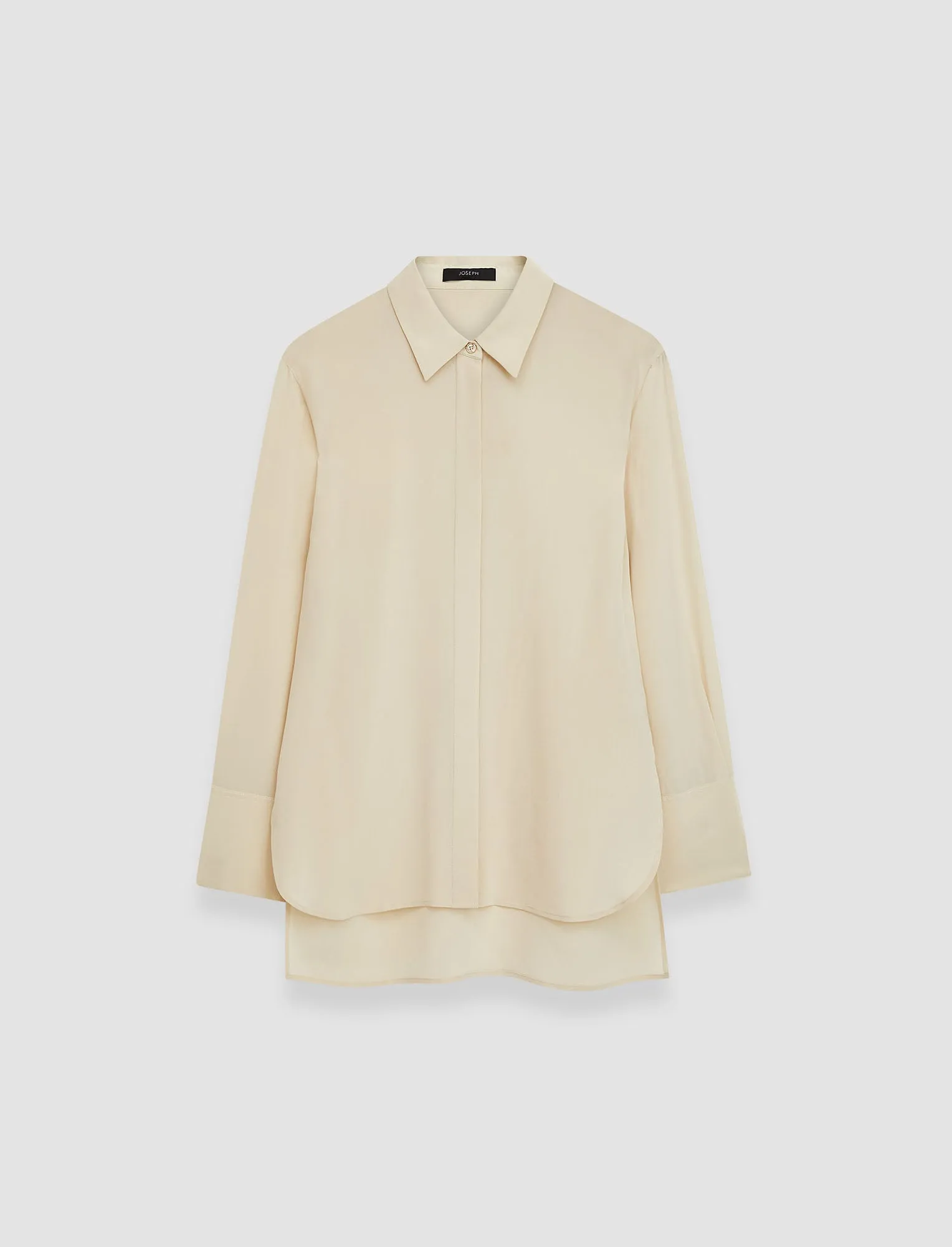 Bold Crepe de Soie Silk Blouse sold by Joseph