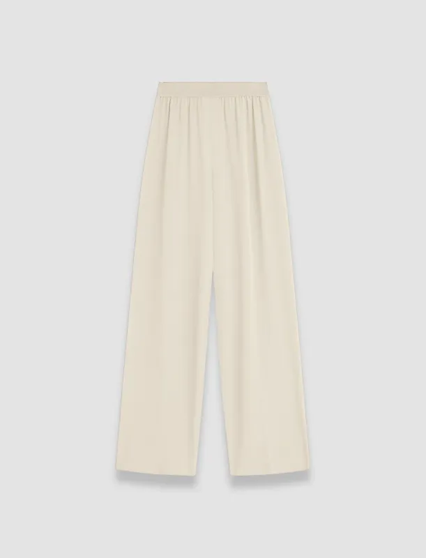 Hulin Crepe de Soie Silk Trousers sold by Joseph