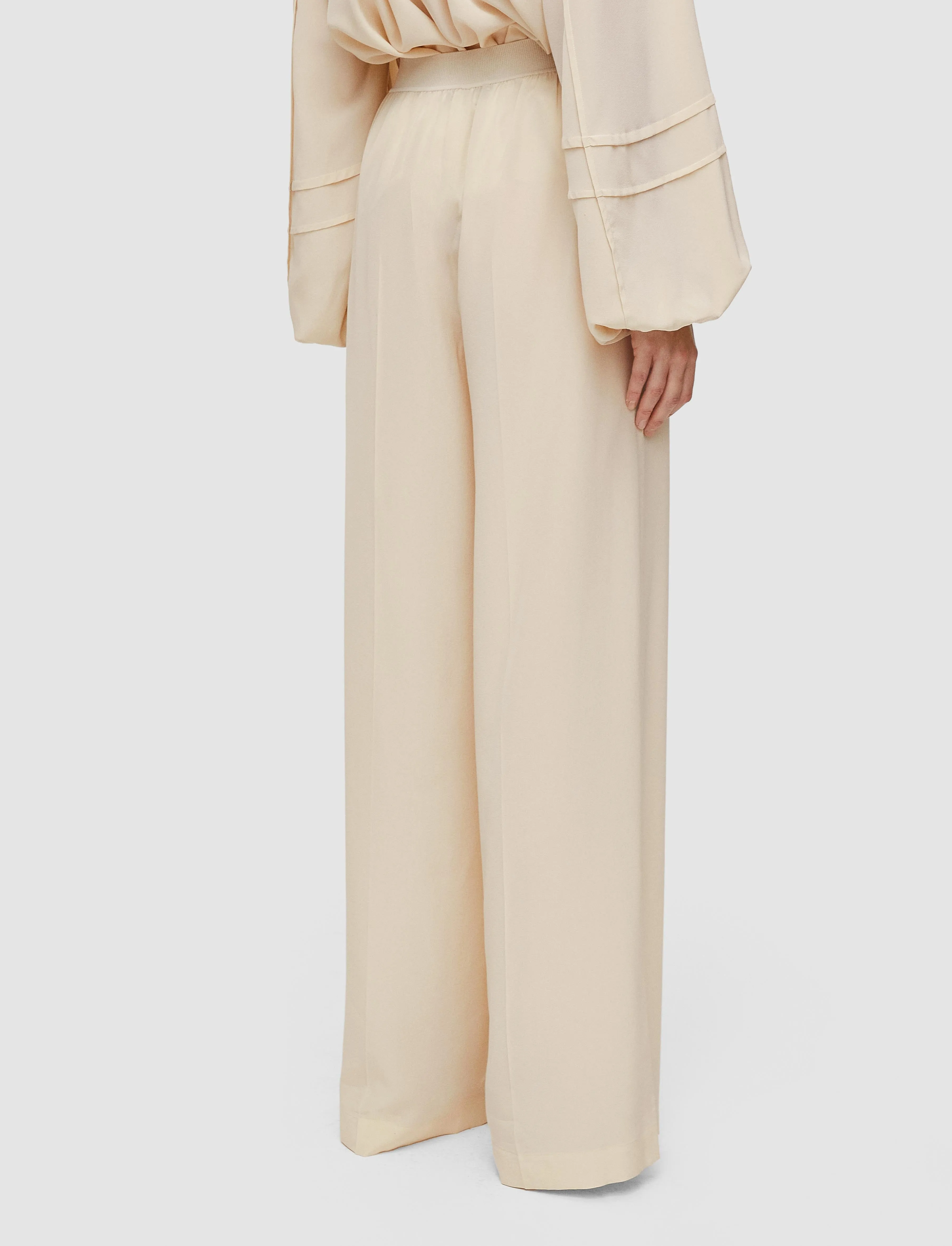 Hulin Crepe de Soie Silk Trousers sold by Joseph product image thumbnail 4