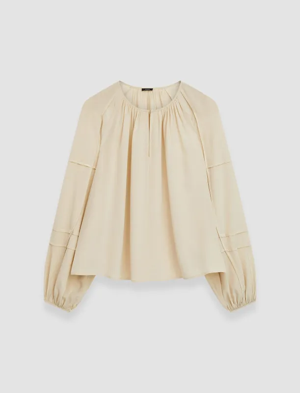 Havre Crepe de Soie Silk Blouse sold by Joseph