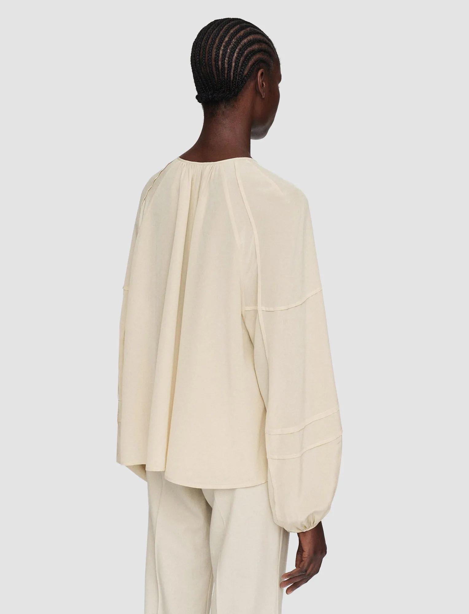 Havre Crepe de Soie Silk Blouse sold by Joseph product image thumbnail 4