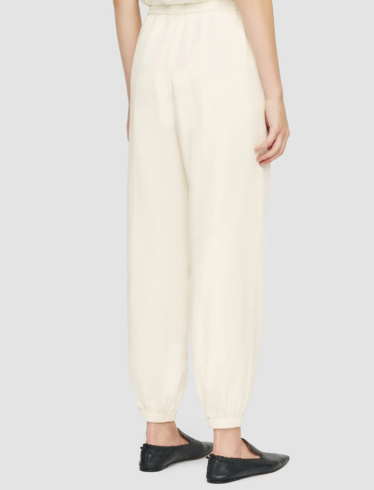 Taio Soft Cotton Silk Trousers sold by Joseph product image thumbnail 3