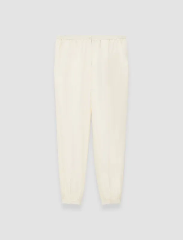 Taio Soft Cotton Silk Trousers sold by Joseph