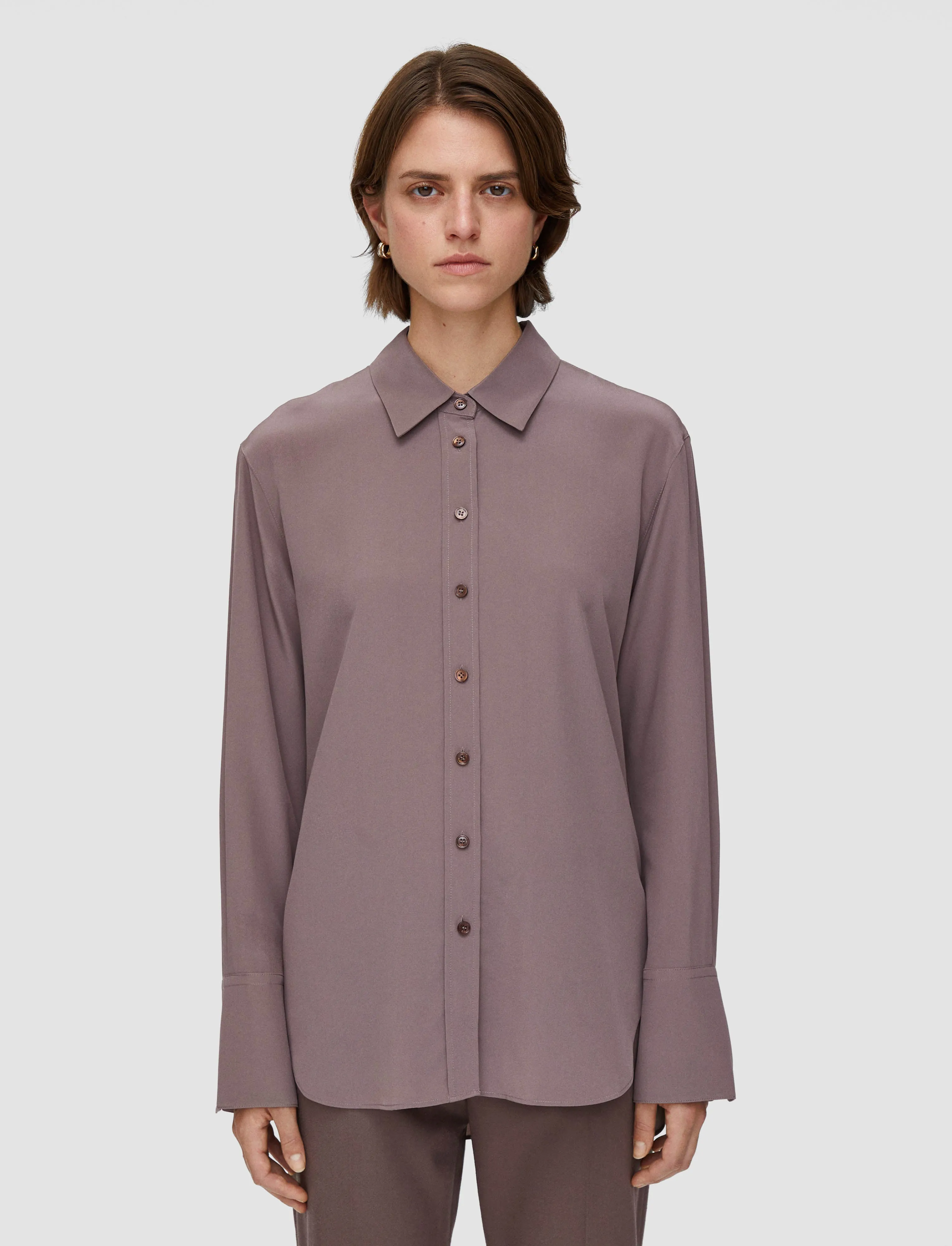Joe Silk Crepe de Chine Blouse sold by Joseph product image thumbnail 3