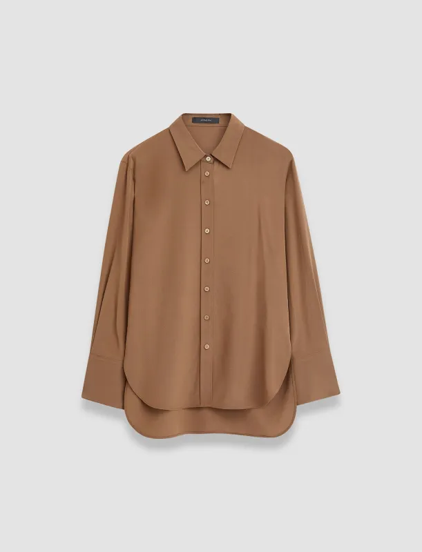 Joe Silk Crepe de Chine Blouse sold by Joseph