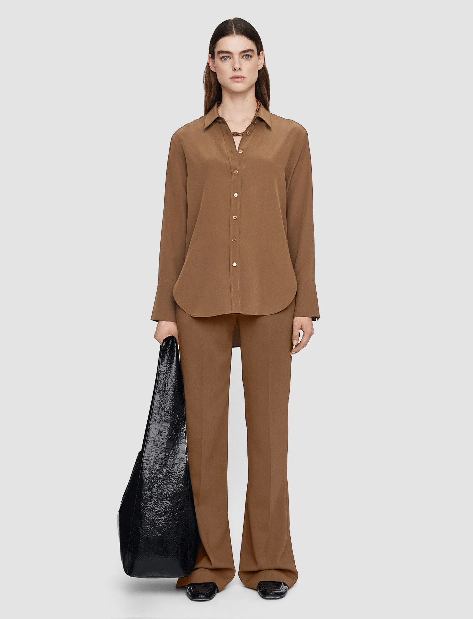 Joe Silk Crepe de Chine Blouse sold by Joseph product image thumbnail 2