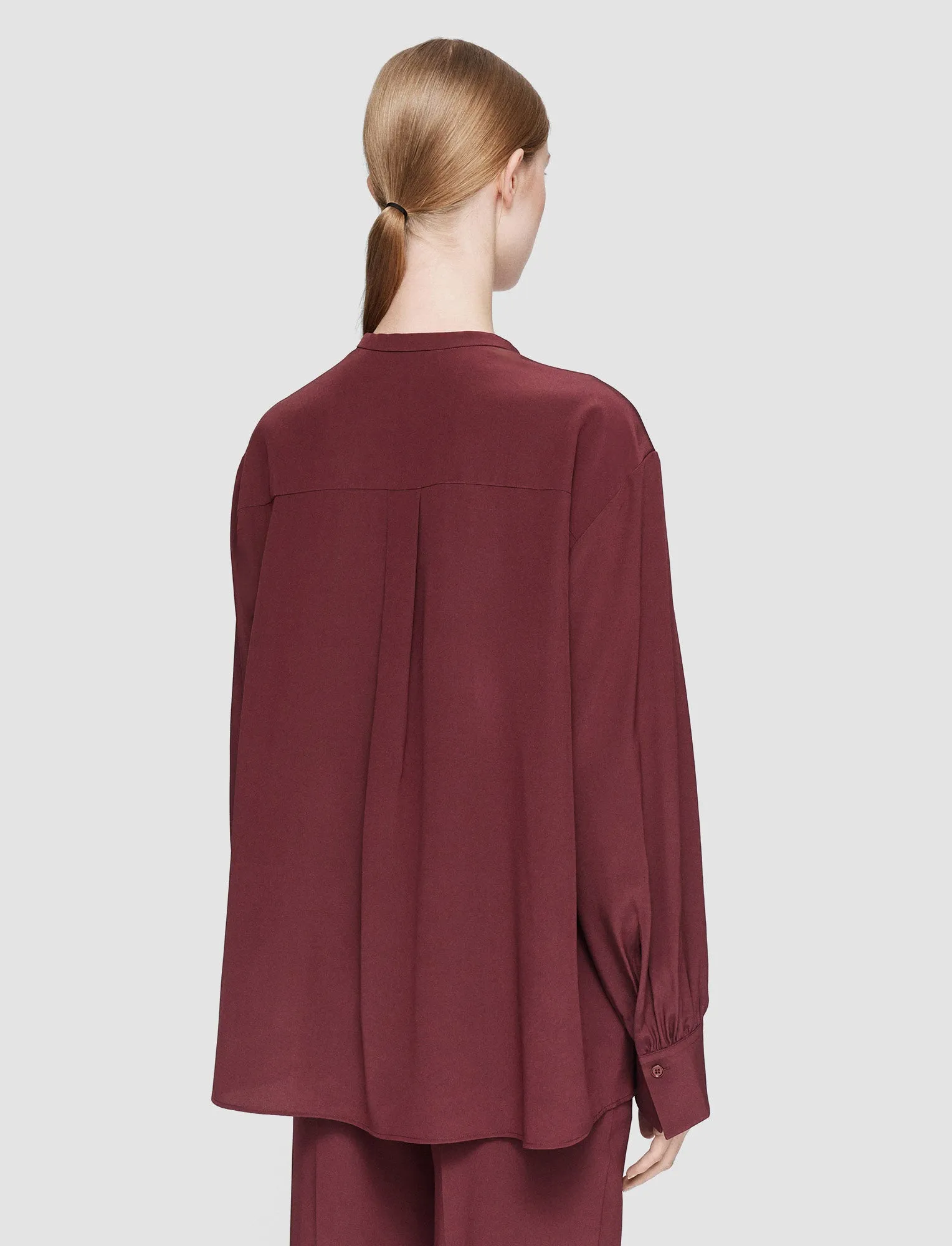 Silk Crepe de Chine Blondel Blouse sold by Joseph product image thumbnail 4