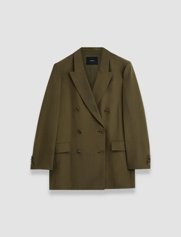 Silk Crepe Chapone Jacket sold by Joseph