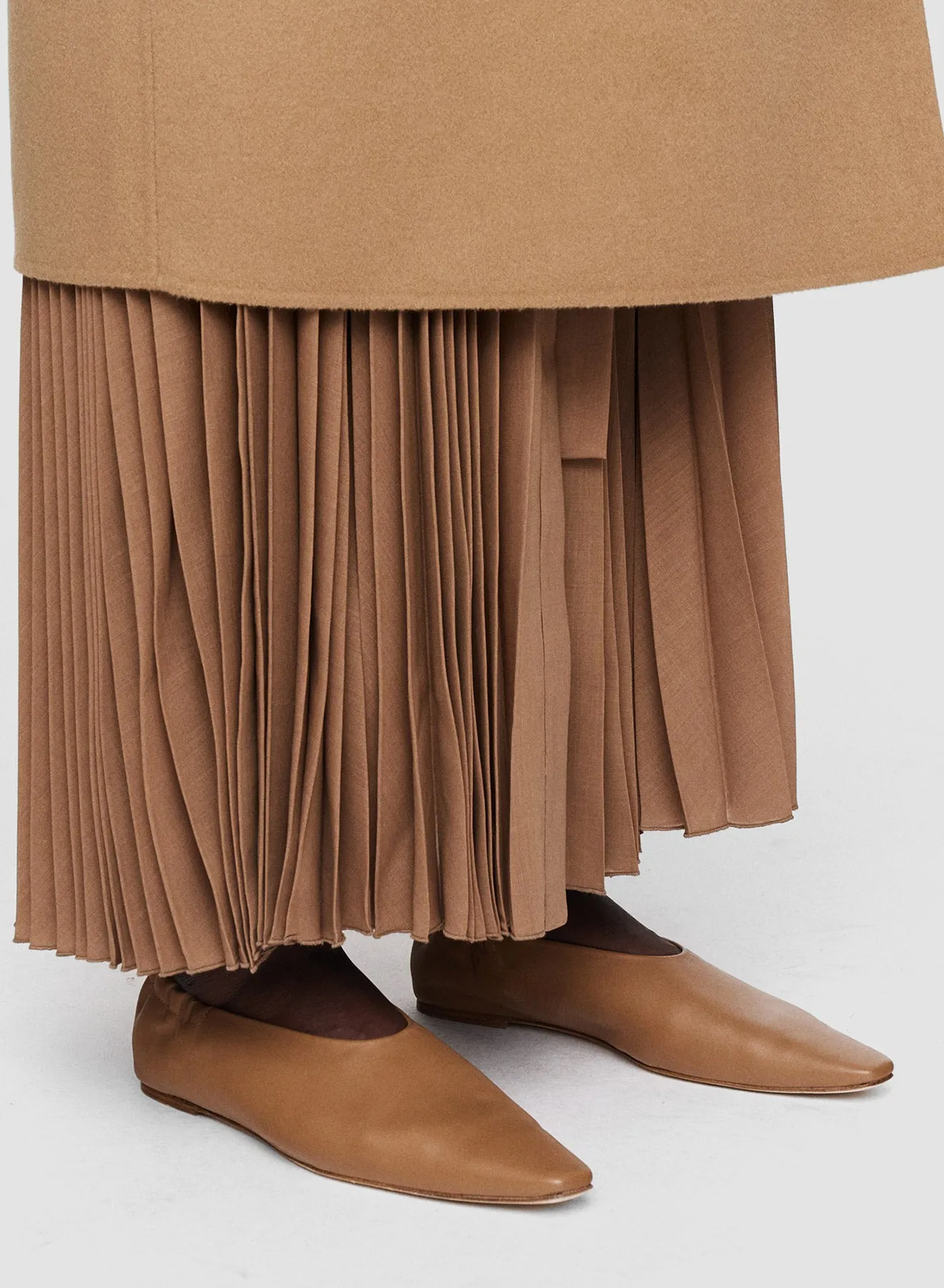 Leather Pointy Ballerina Shoes sold by Joseph product image thumbnail 4