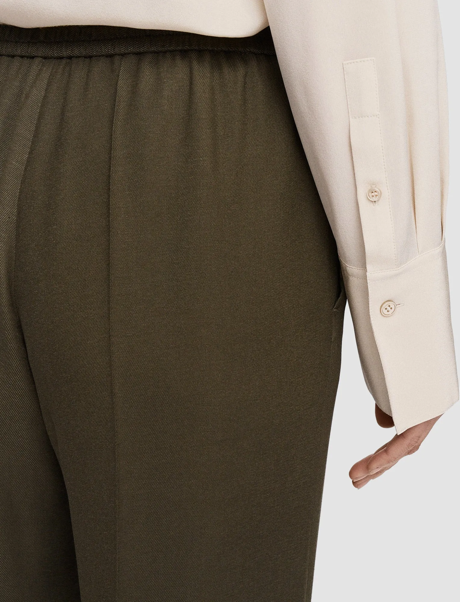 Viscose Twill Taio Trousers sold by Joseph product image thumbnail 5