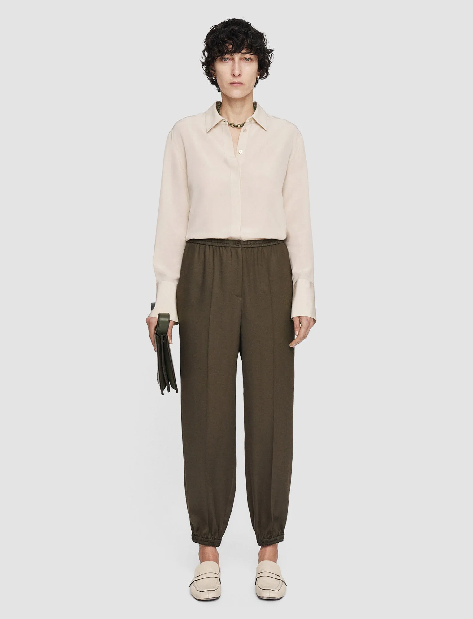 Viscose Twill Taio Trousers sold by Joseph product image thumbnail 2