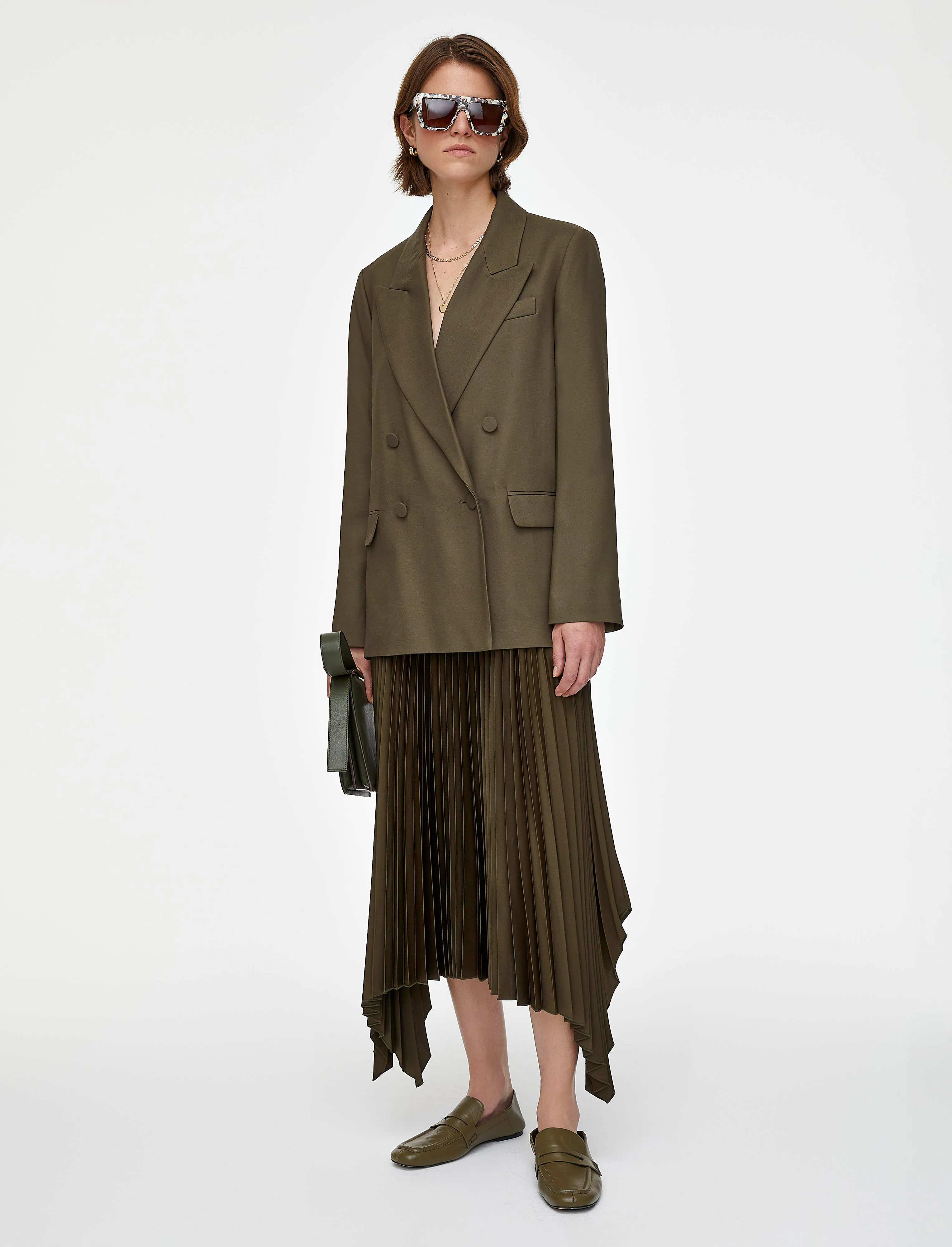 Viscose Twill Jaden Jacket sold by Joseph product image thumbnail 2