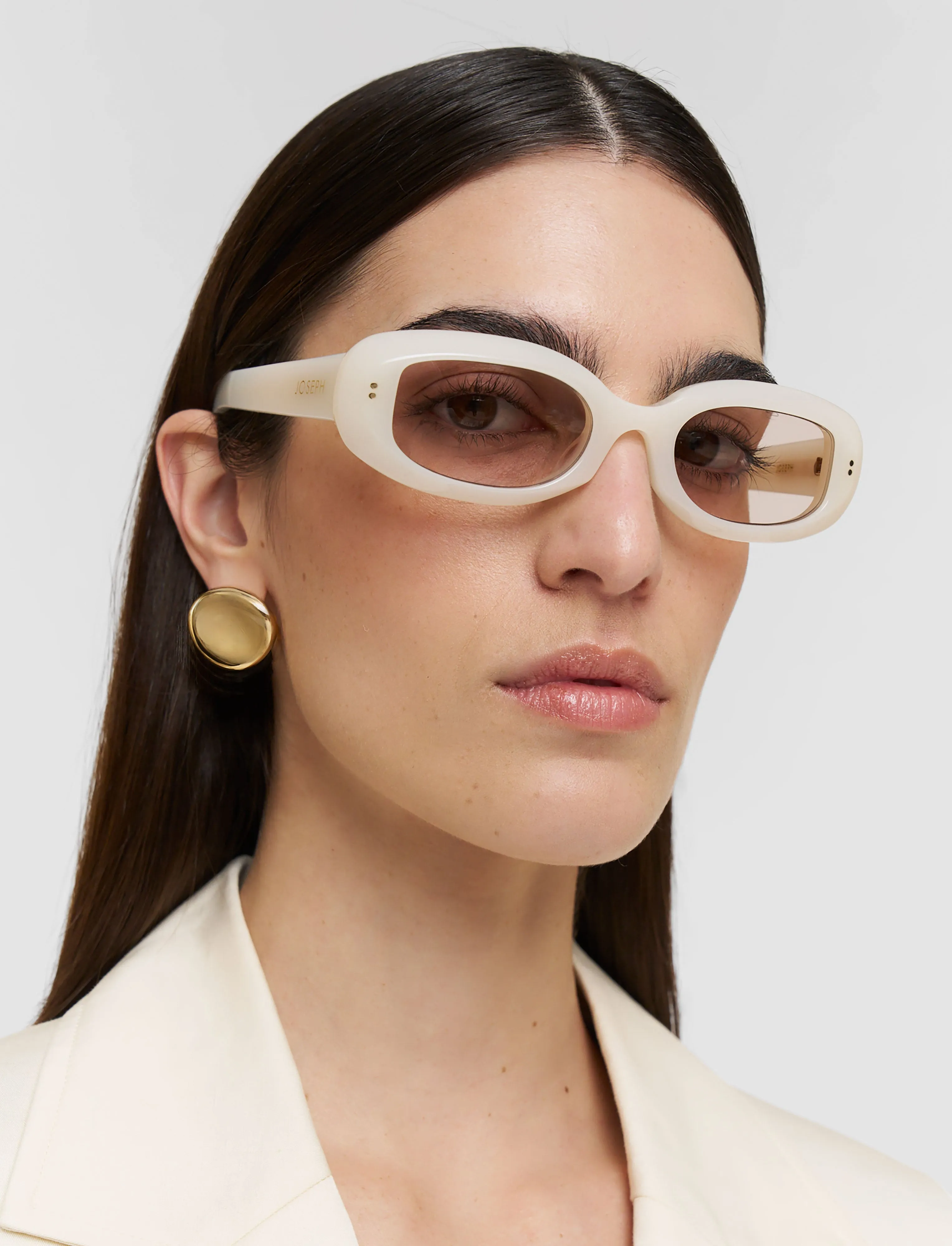 Bahia Oval Sunglasses sold by Joseph product image thumbnail 2