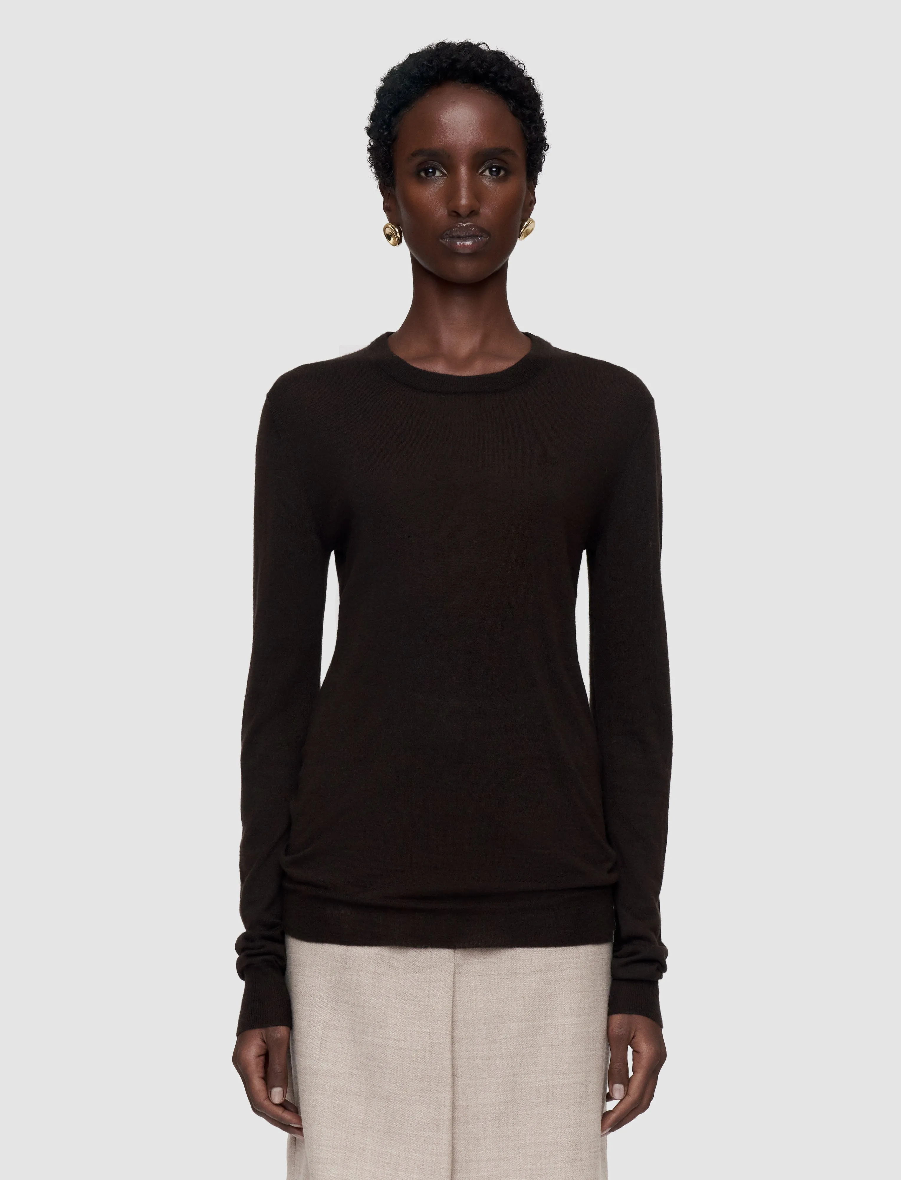 Cashair Round Neck Jumper sold by Joseph product image thumbnail 3