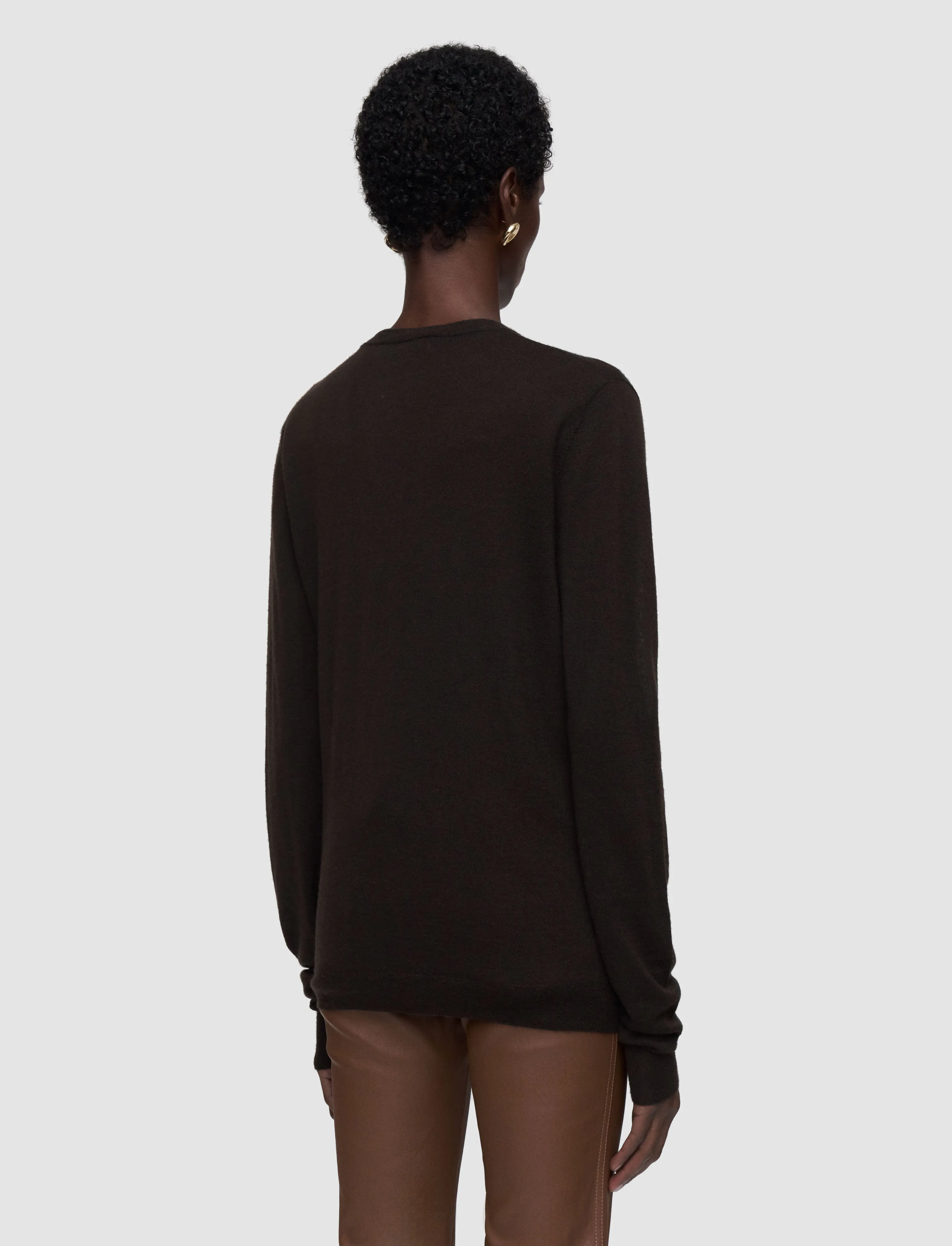 Cashair V Neck Jumper sold by Joseph product image thumbnail 3