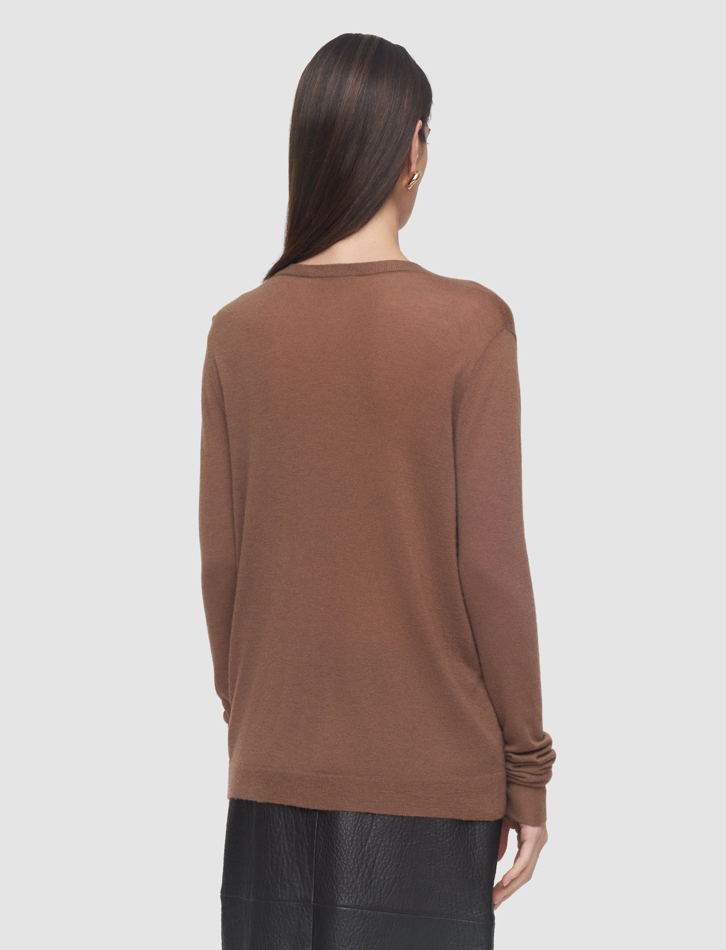 Cashair V Neck Jumper sold by Joseph product image thumbnail 3