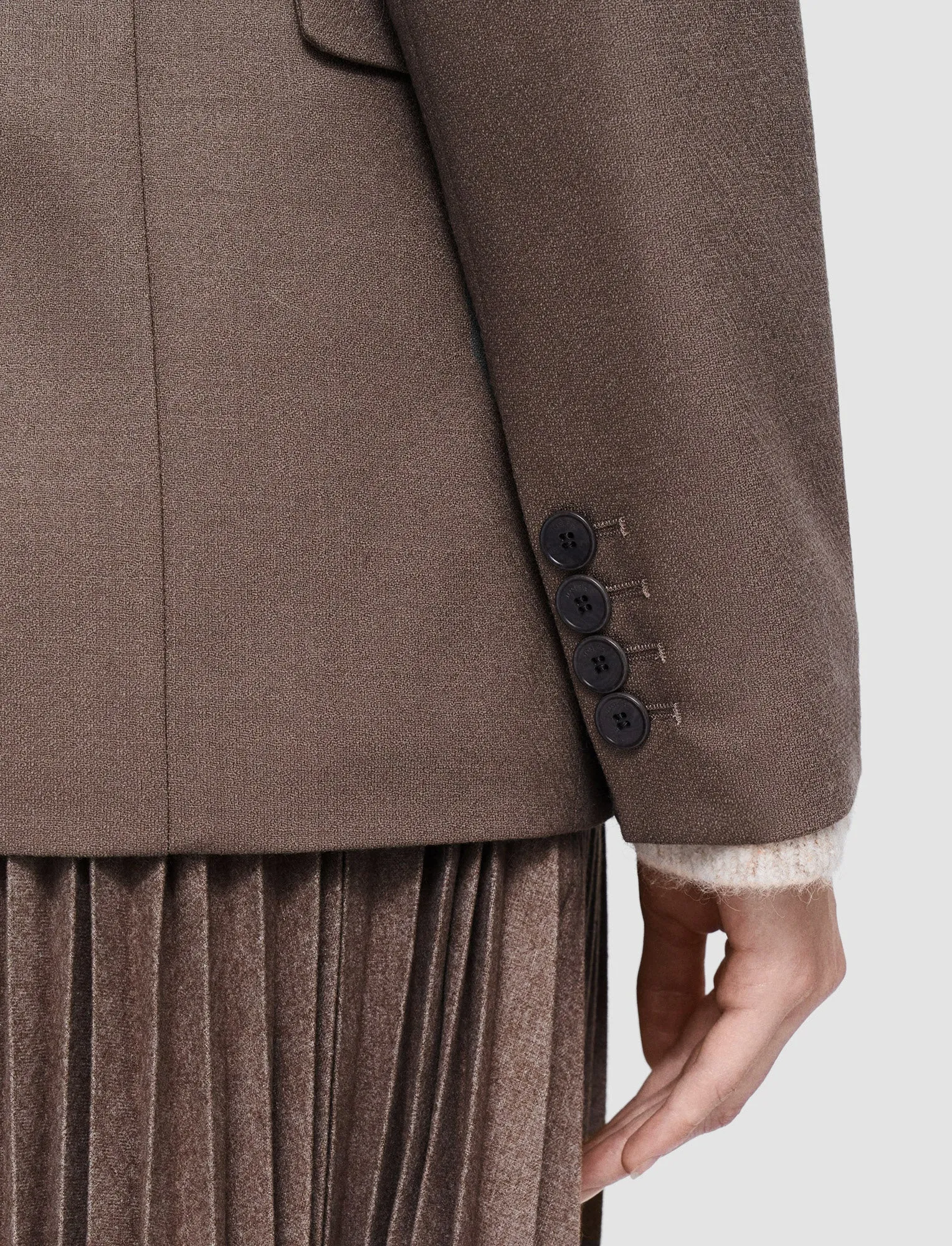 Light Wool Flannel Jaden Jacket sold by Joseph product image thumbnail 5