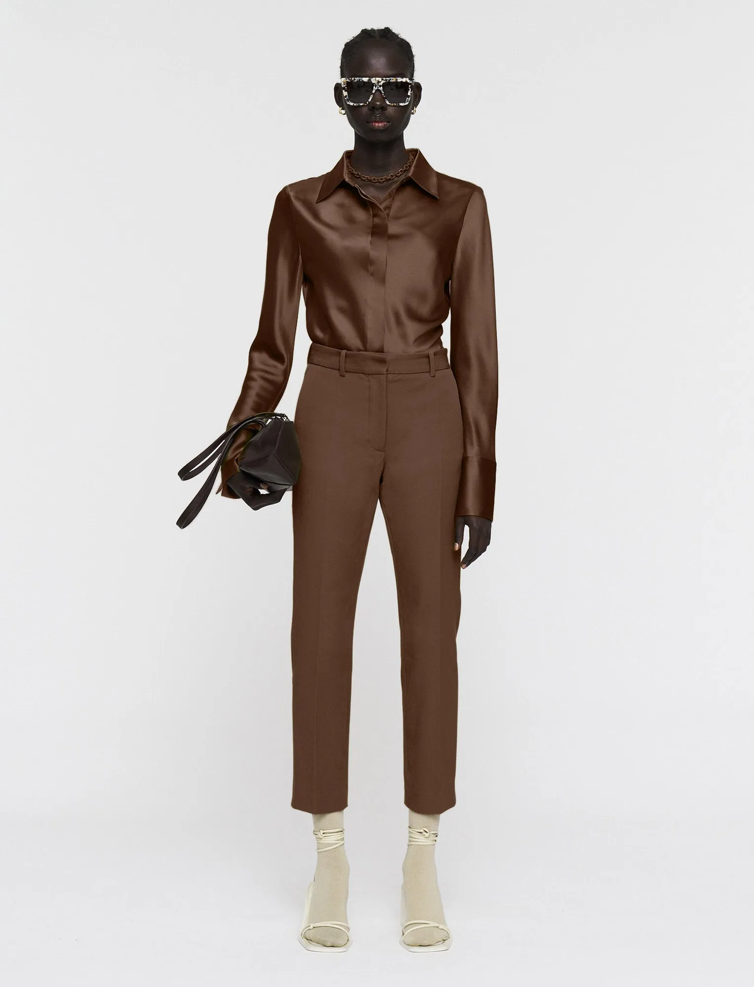 Coleman Gabardine Stretch Trousers sold by Joseph product image thumbnail 2