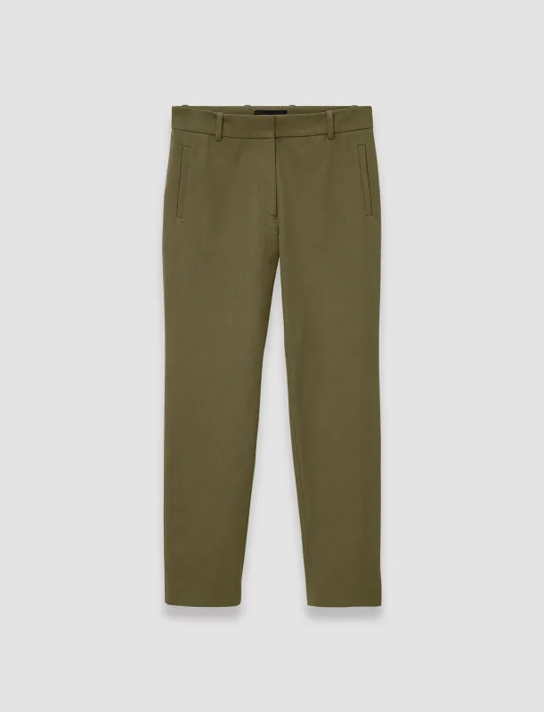 New Eliston Gabardine Stretch Trousers made by Joseph