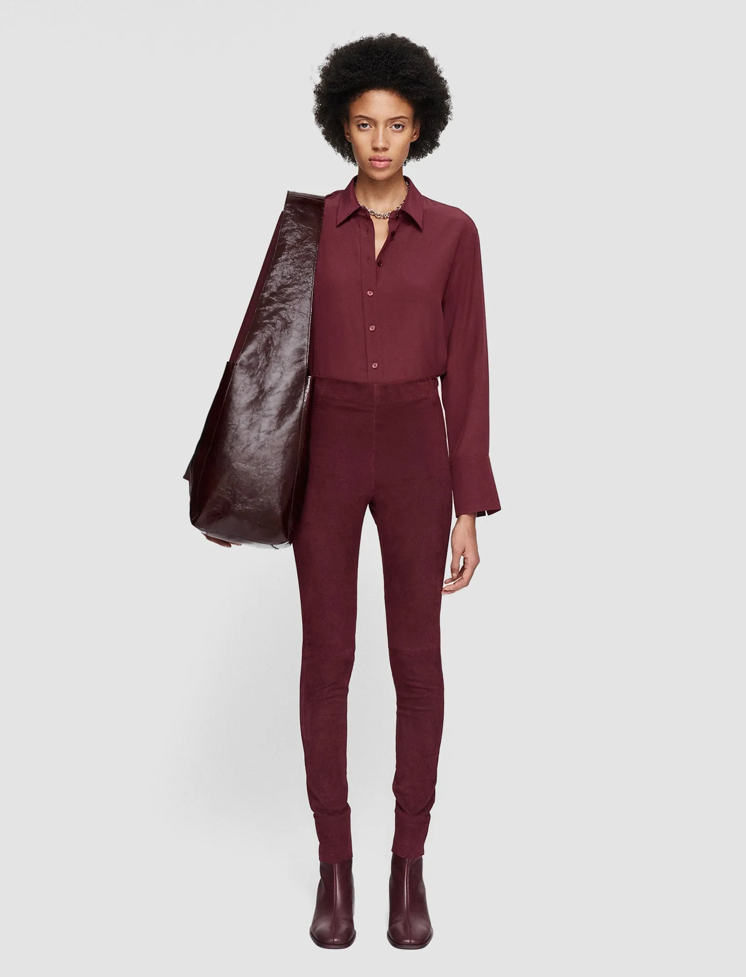 Suede Stretch Leggings sold by Joseph product image thumbnail 2