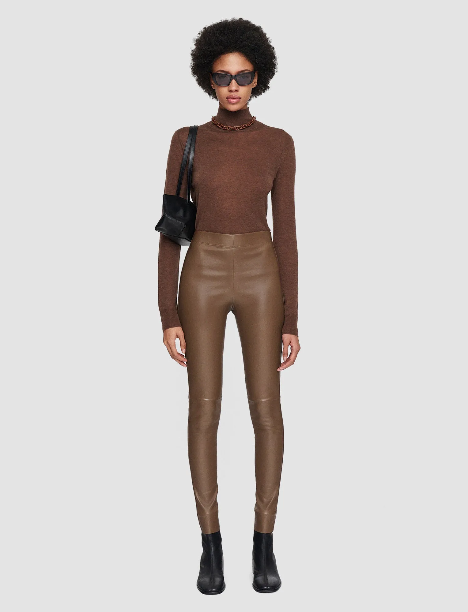 Leather Stretch Leggings sold by Joseph product image thumbnail 2